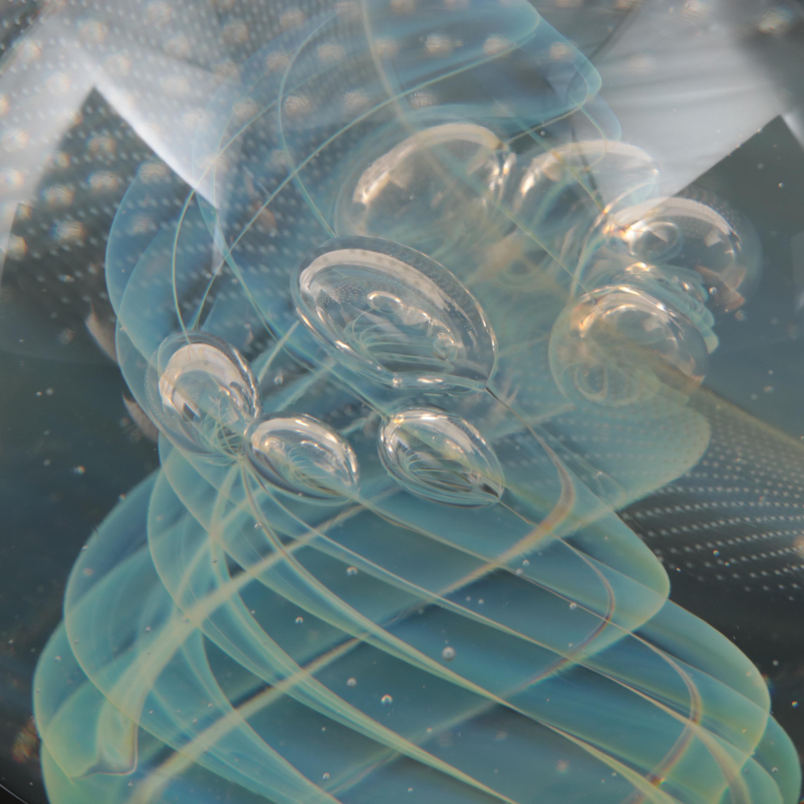 Harry Boyer Art Glass Paperweight, 2006