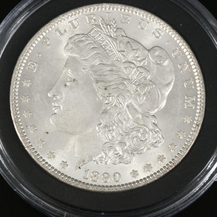 1890 Morgan Silver Dollar