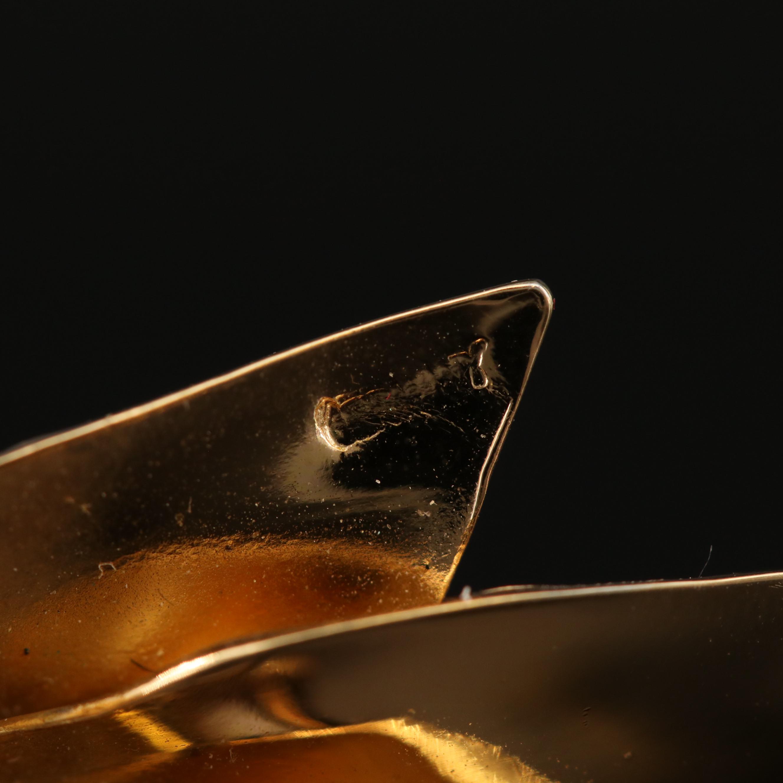 Wheat Sheaf Circle Brooch