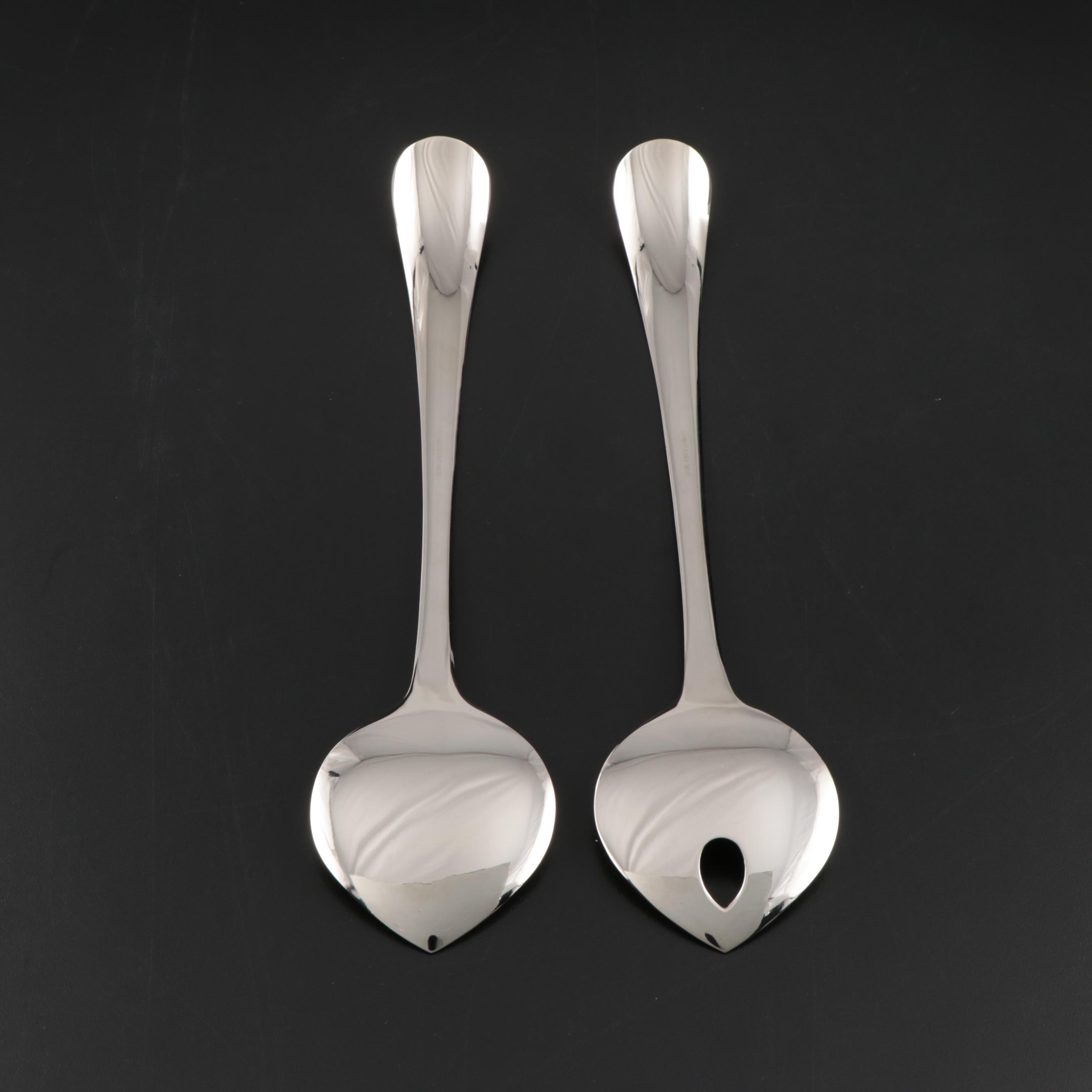 Georg Jensen Stainless Steel Serving Utensils with Pepper Mill