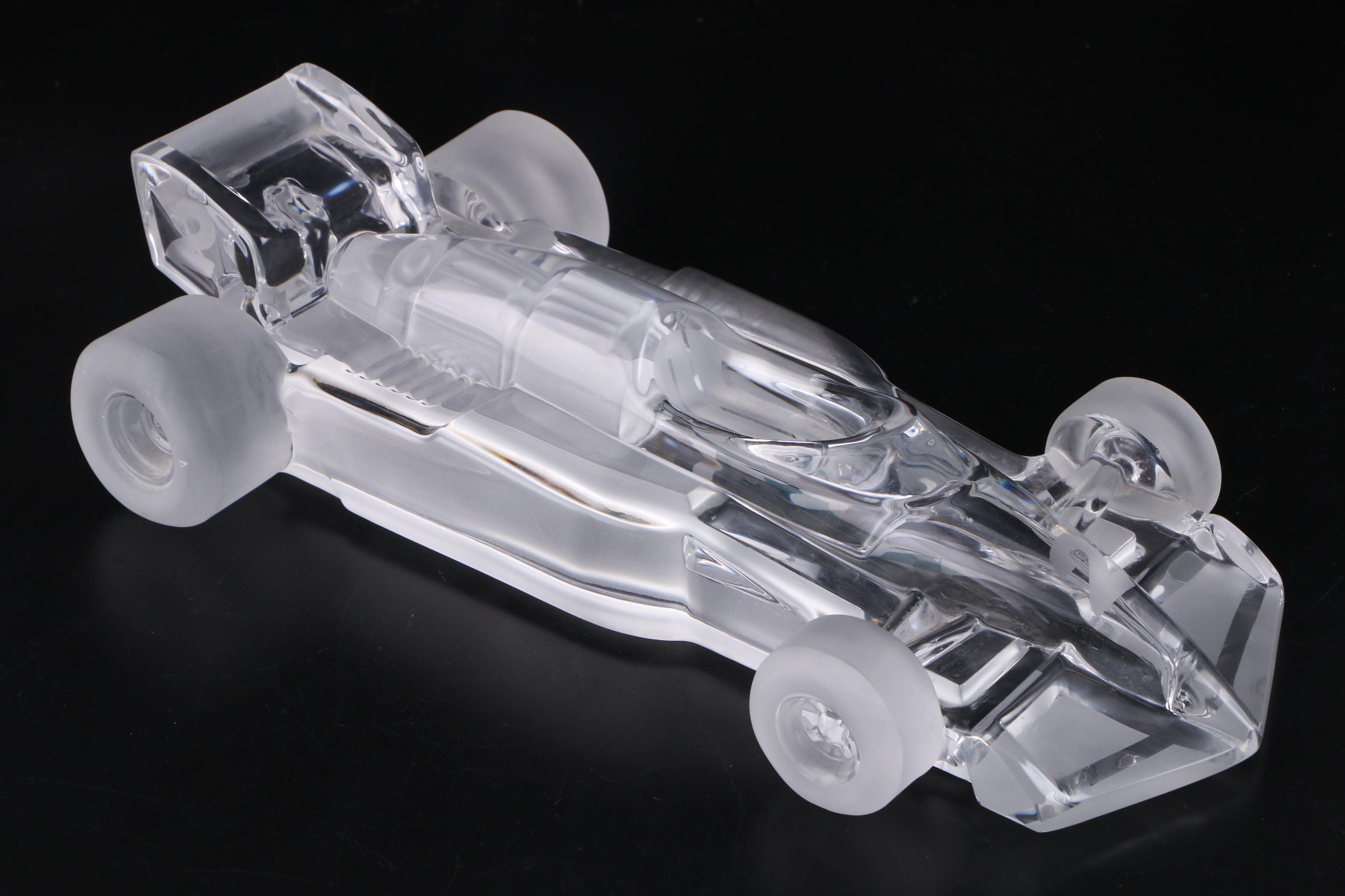 Xavier Froissart for Daum Crystal Formula One #2 Racing Car, circa 1988