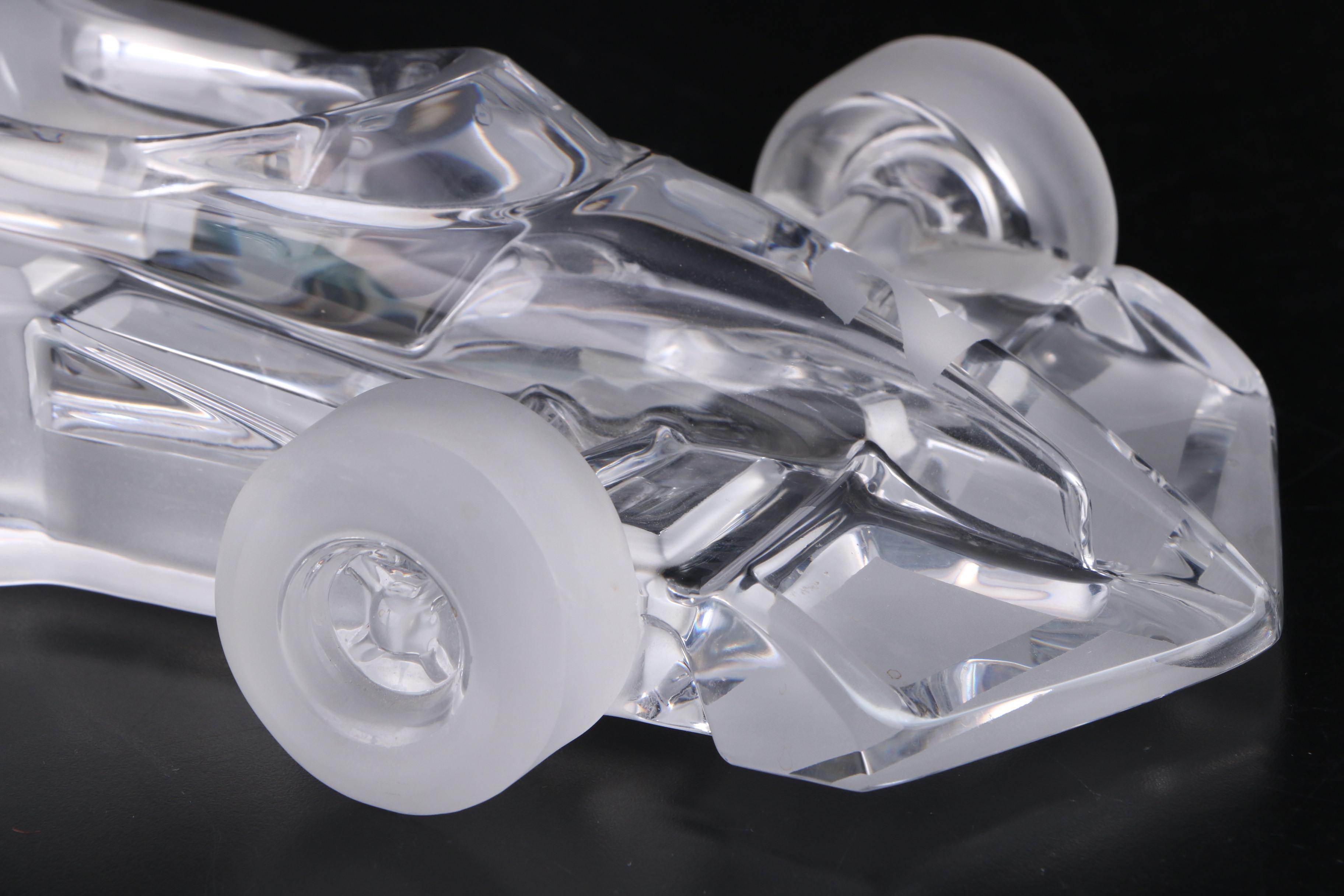 Xavier Froissart for Daum Crystal Formula One #2 Racing Car, circa 1988