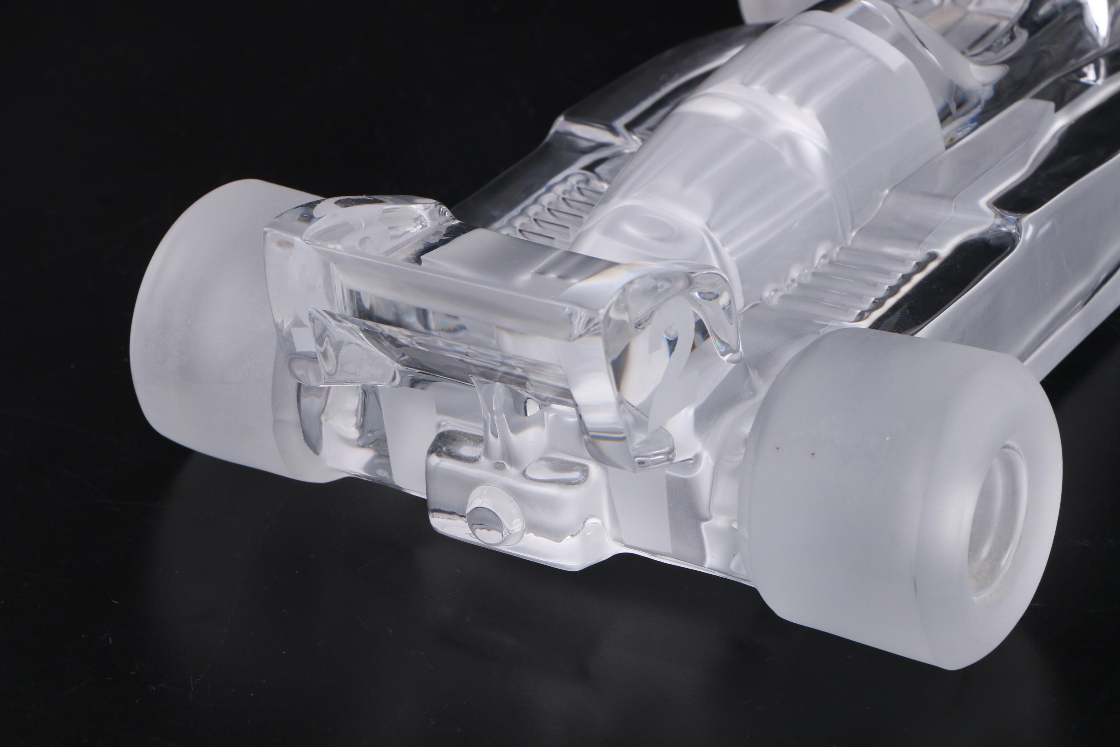 Xavier Froissart for Daum Crystal Formula One #2 Racing Car, circa 1988