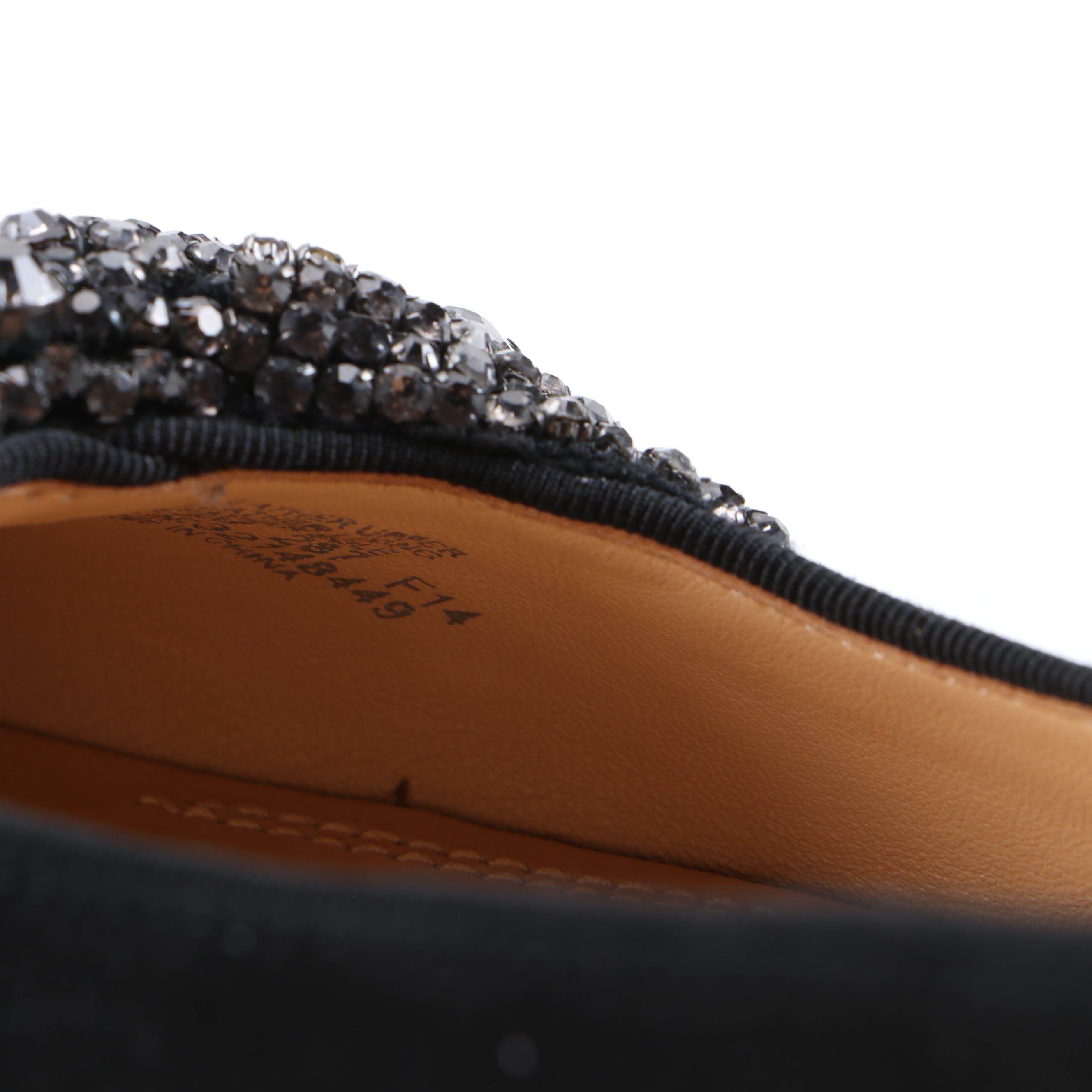 Tory Burch Minnie Ballet Flats and Vanessa Crystal Embellished Flats