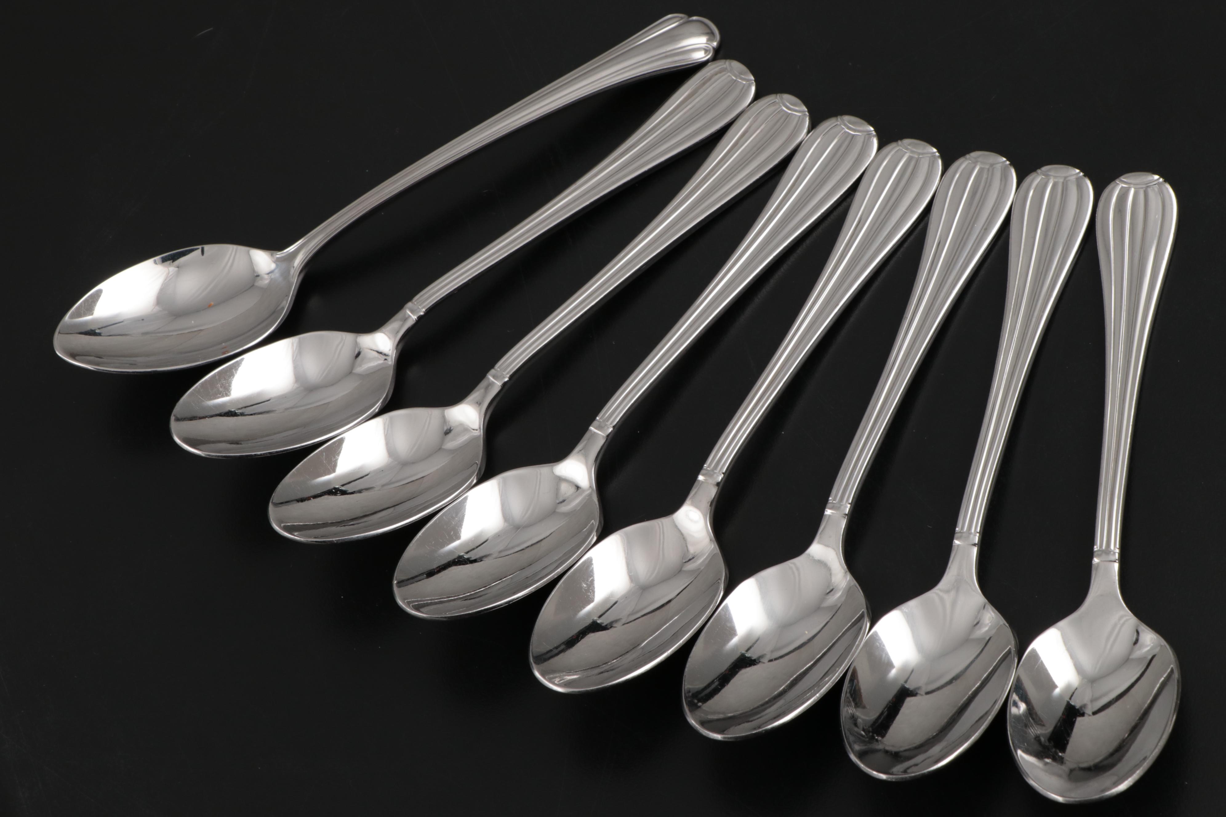 Ricci "Meridiani" and Gorham "Nouveau" 18/10 Stainless Steel Flatware