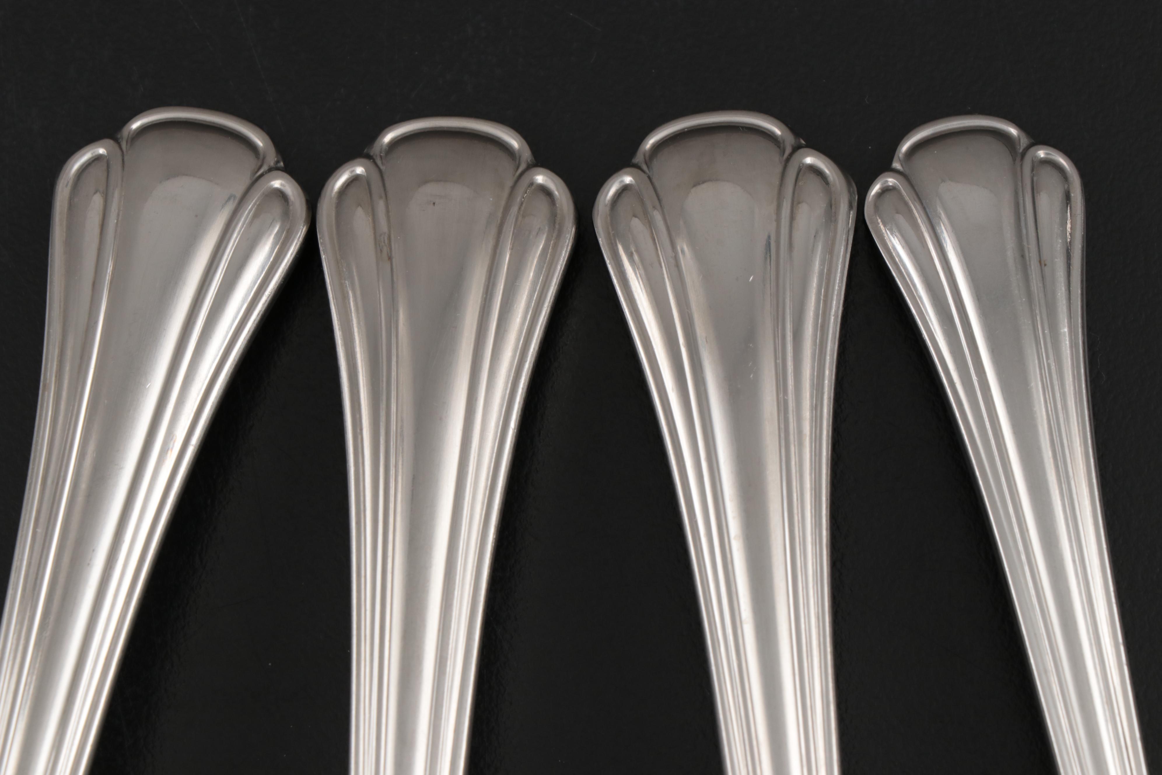 Ricci "Meridiani" and Gorham "Nouveau" 18/10 Stainless Steel Flatware