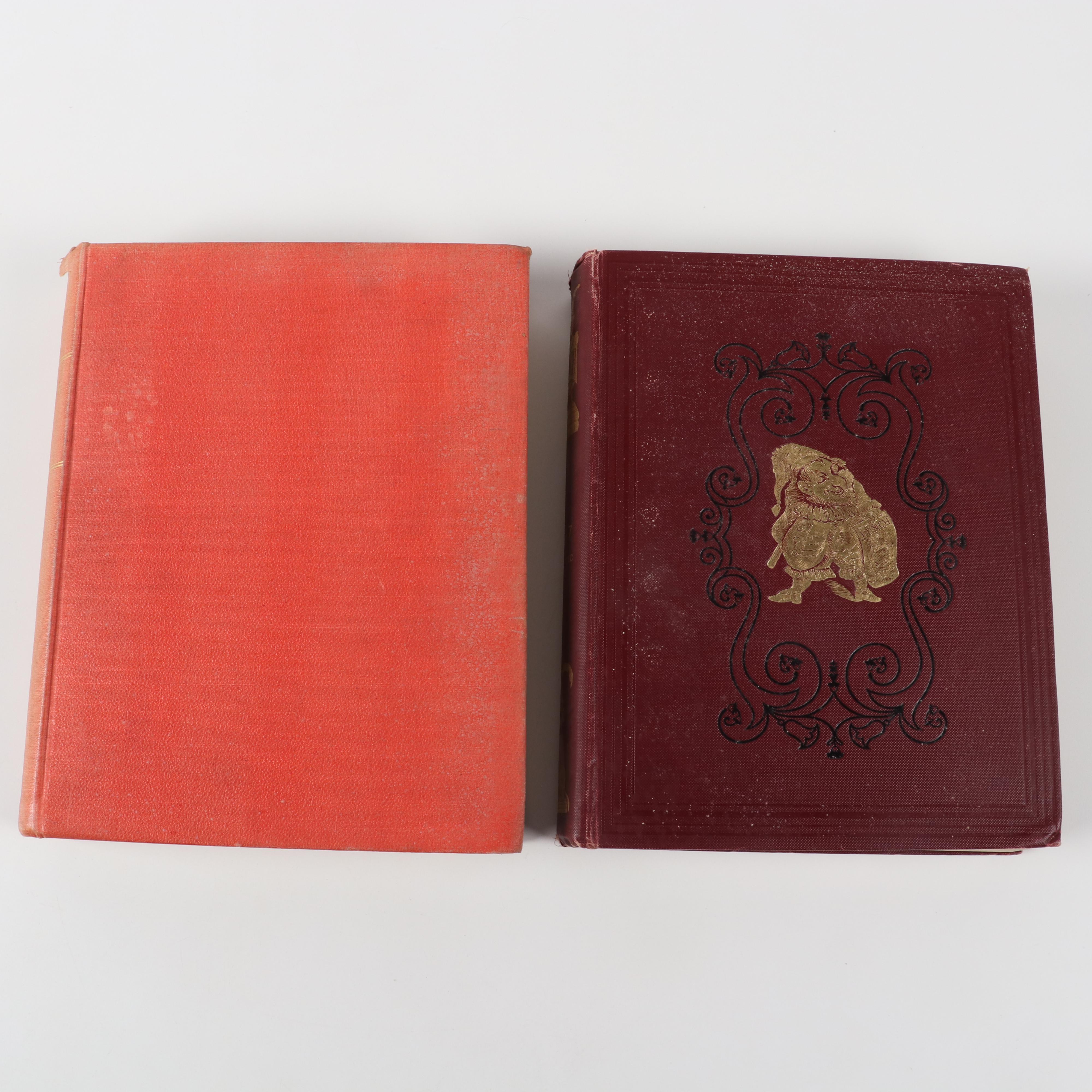 Compilation Books of "Gaiety" and "Punch" Magazines, Early to Mid 20th Century