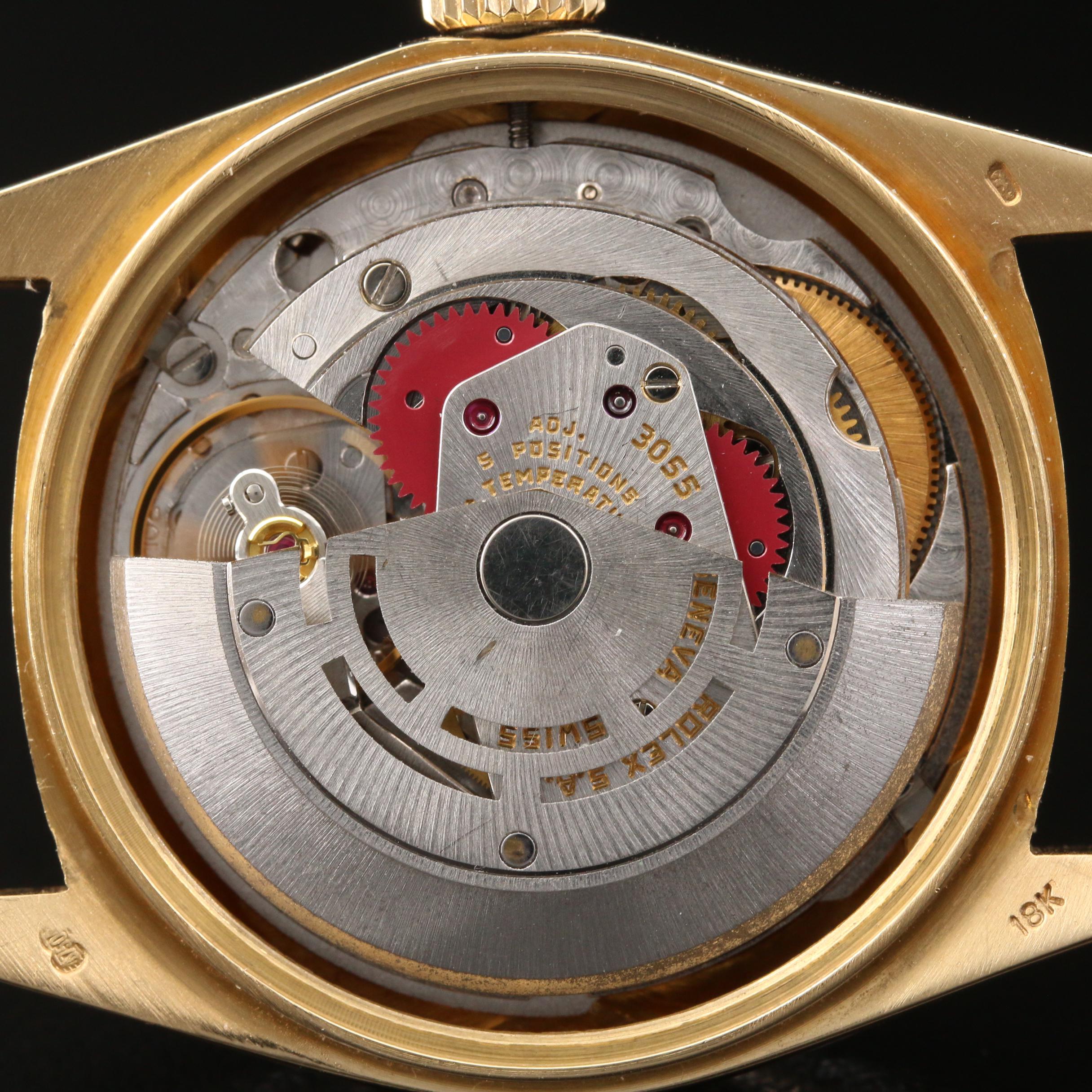 1990 Rolex Day-Date President 18K Gold Automatic Watch