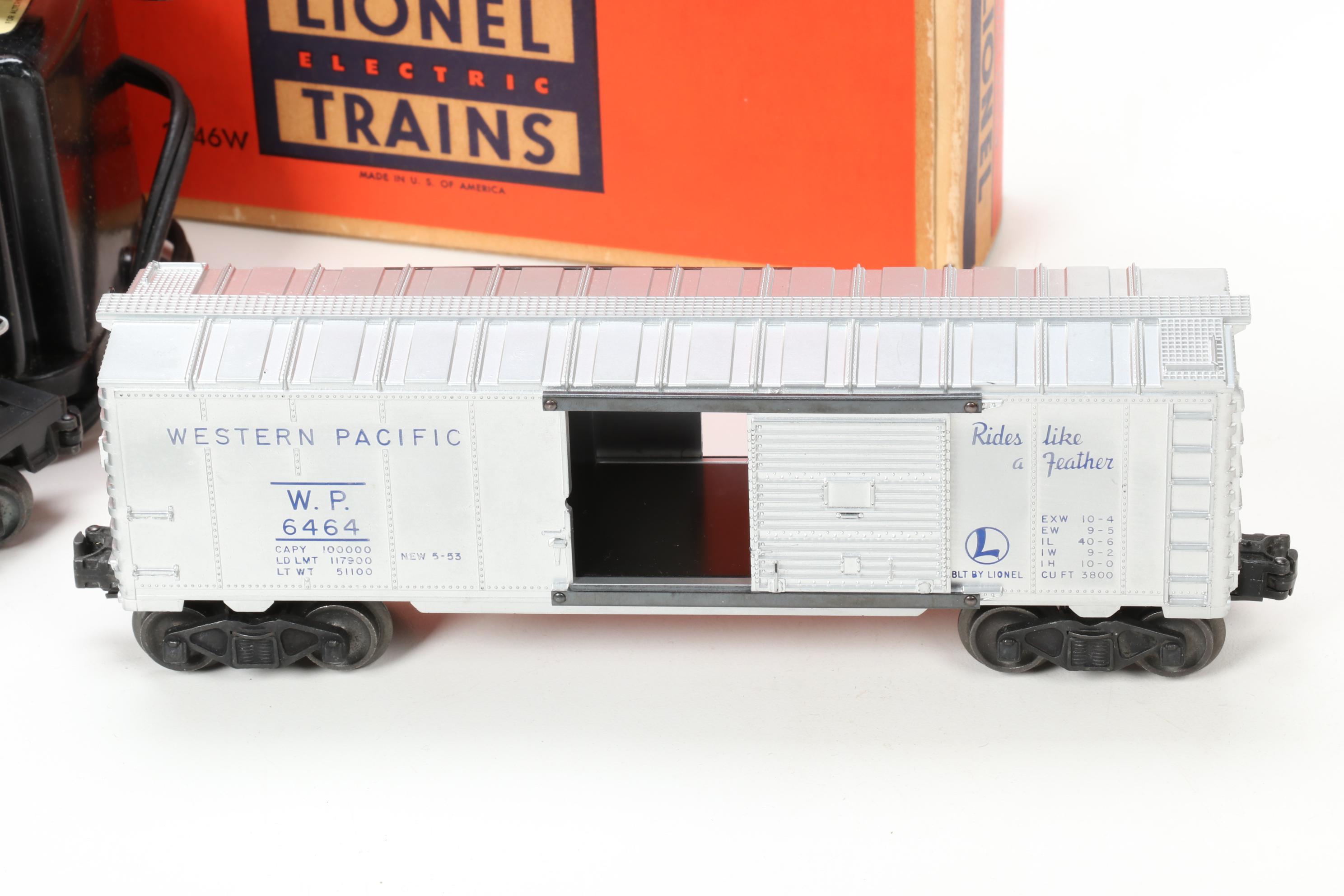 Lionel O Scale 1505WS Freight Train Set with Steam Locomotive, Mid 20th Century