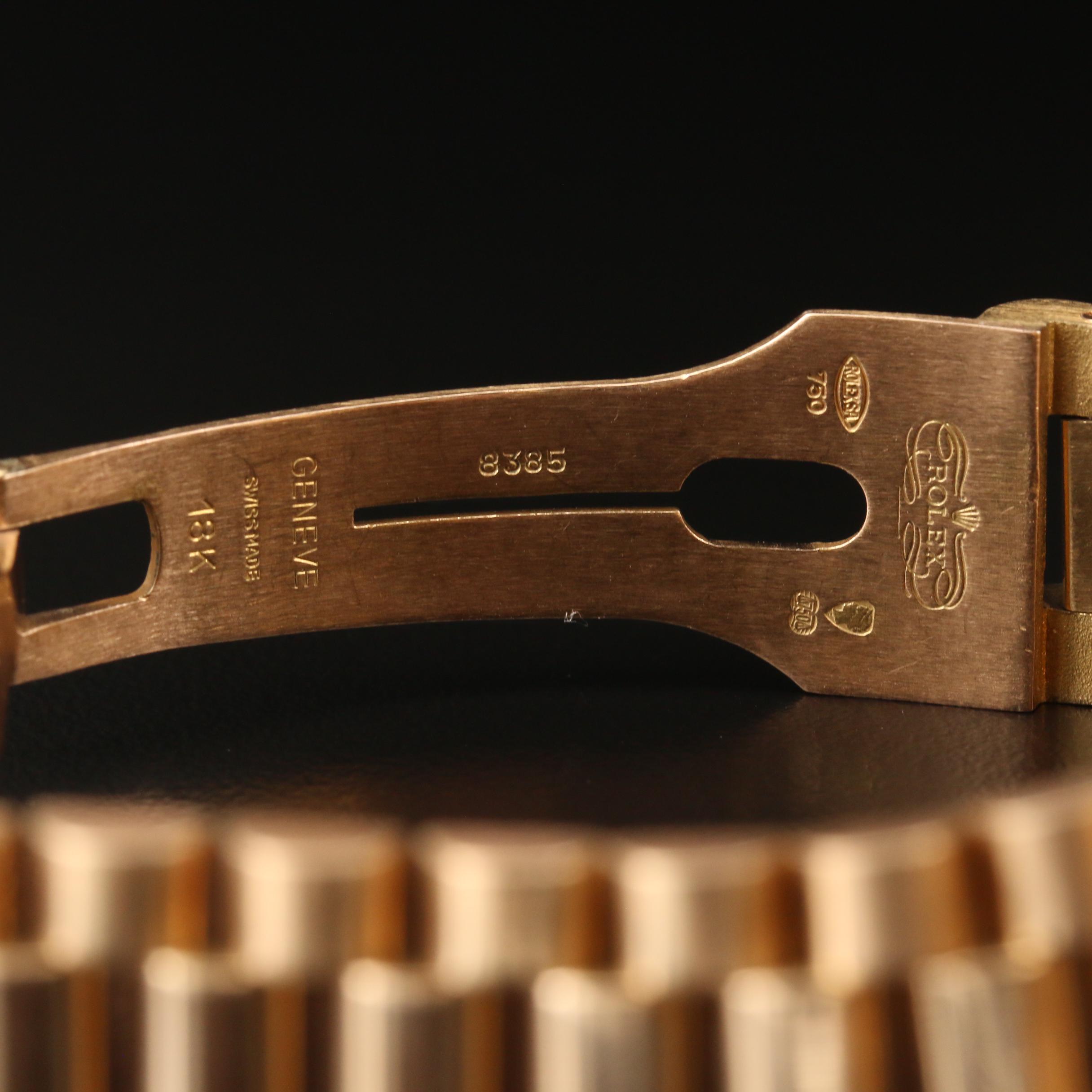 1990 Rolex Day-Date President 18K Gold Automatic Watch