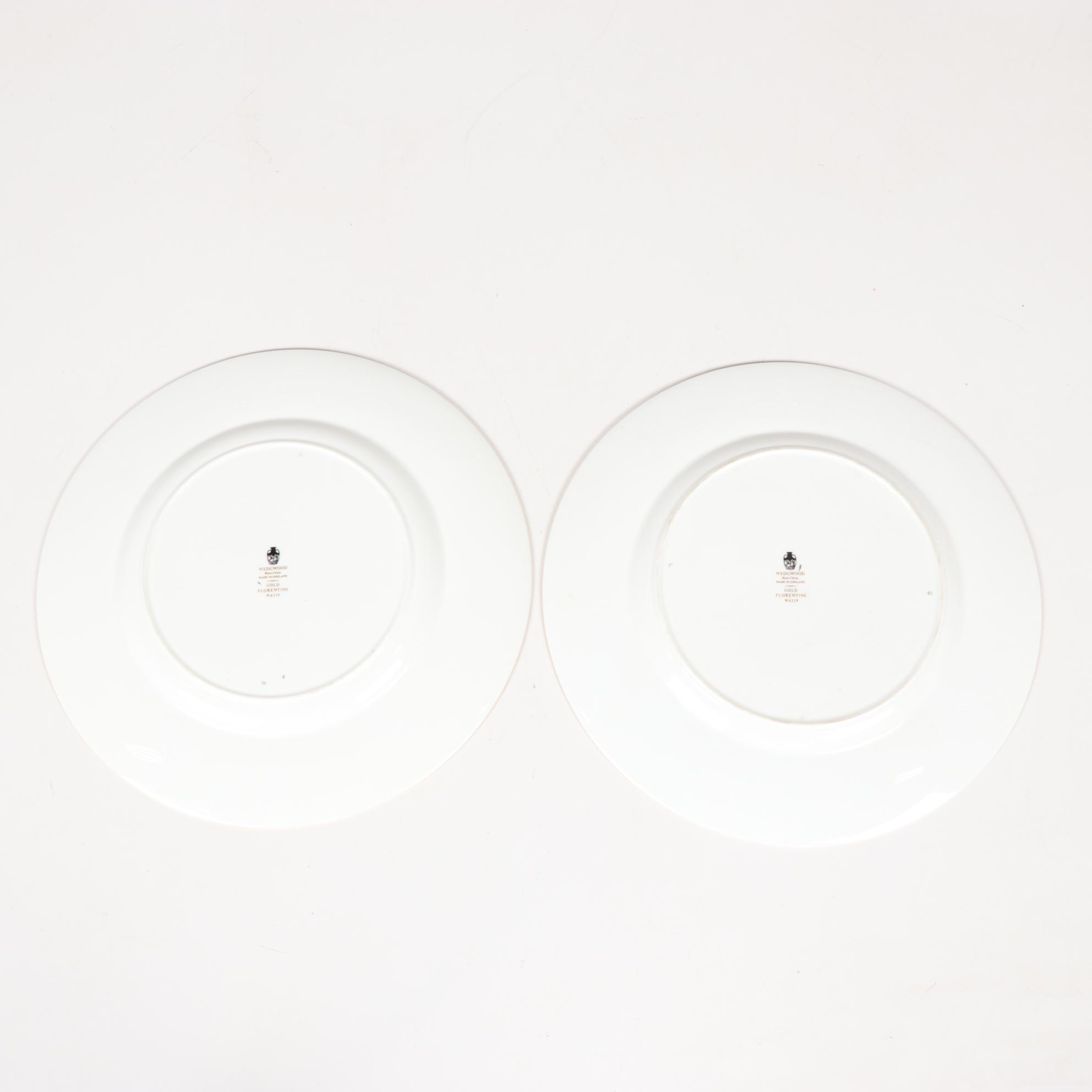 Wedgwood "Florentine Gold" Bone China Dinnerware, 1961–1986