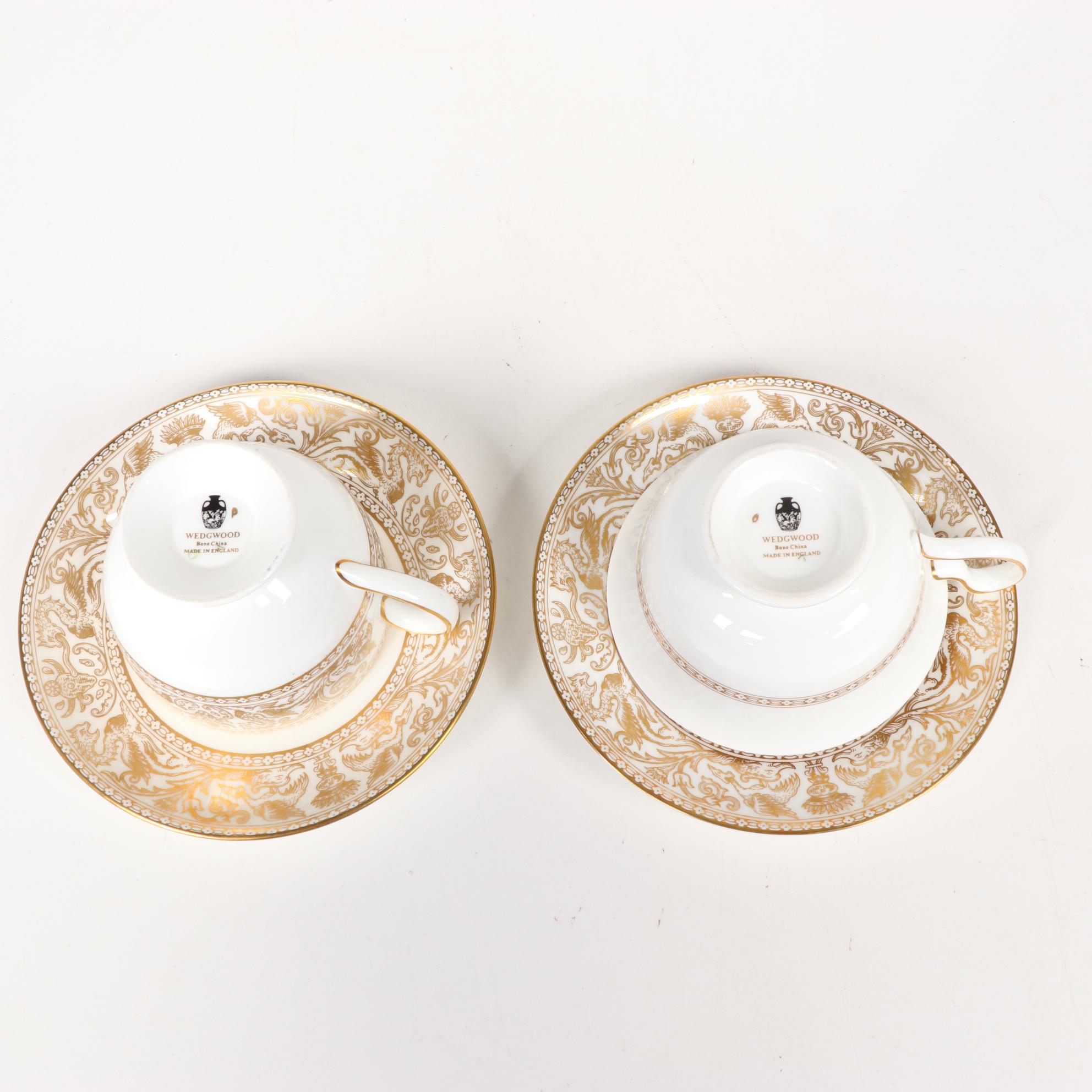 Wedgwood "Florentine Gold" Bone China Dinnerware, 1961–1986