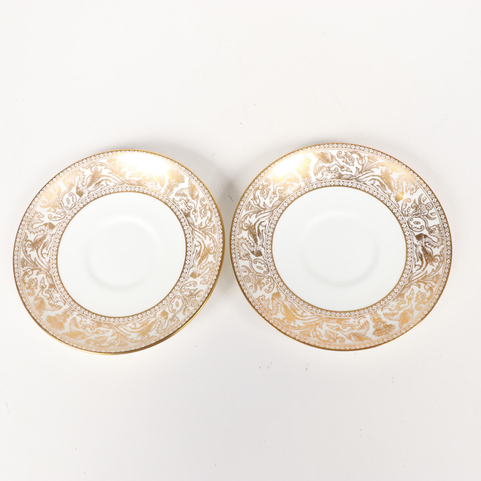 Wedgwood "Florentine Gold" Bone China Dinnerware, 1961–1986