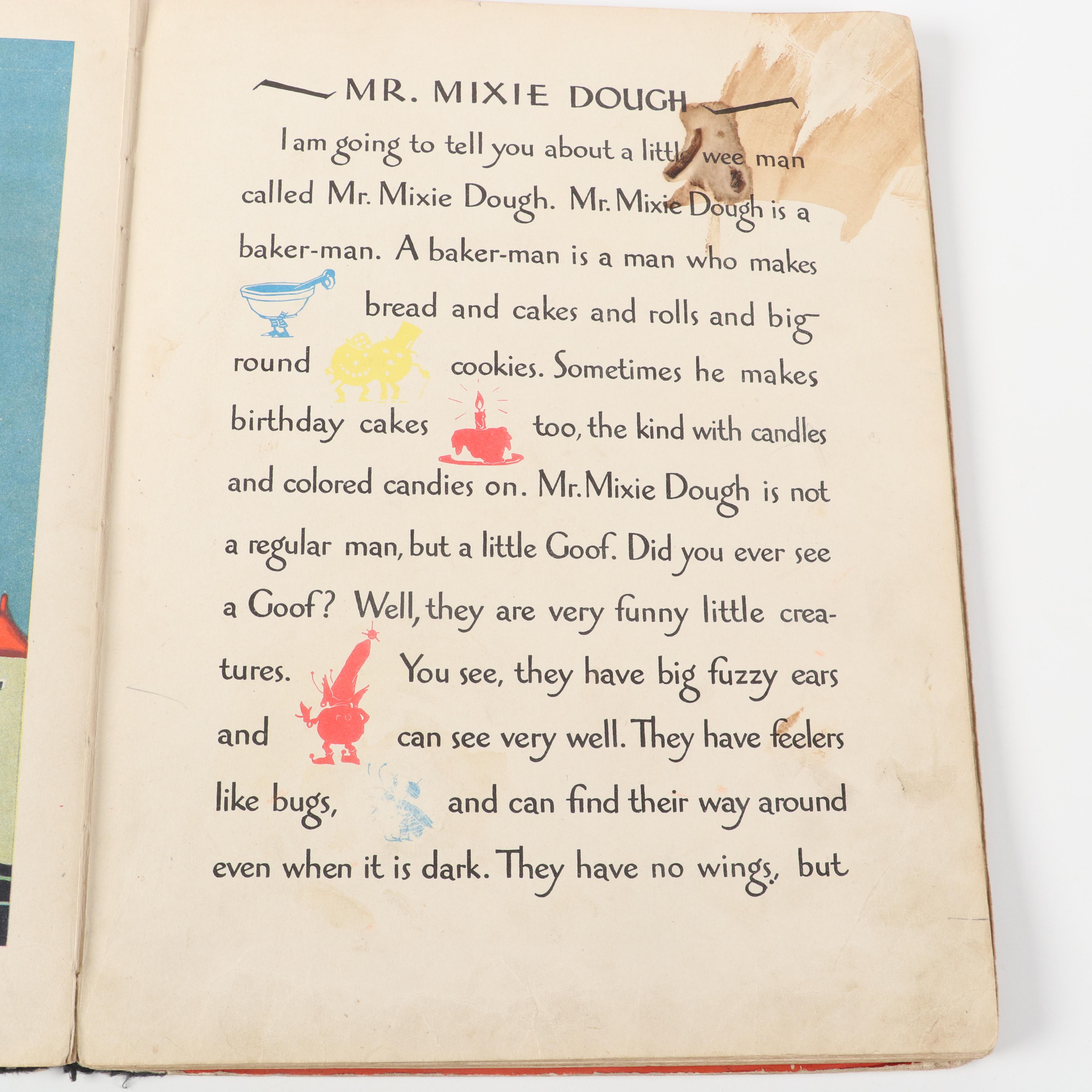 Vernon Grant Children's Books Including "Tinker Tim" and "Mother Goose"