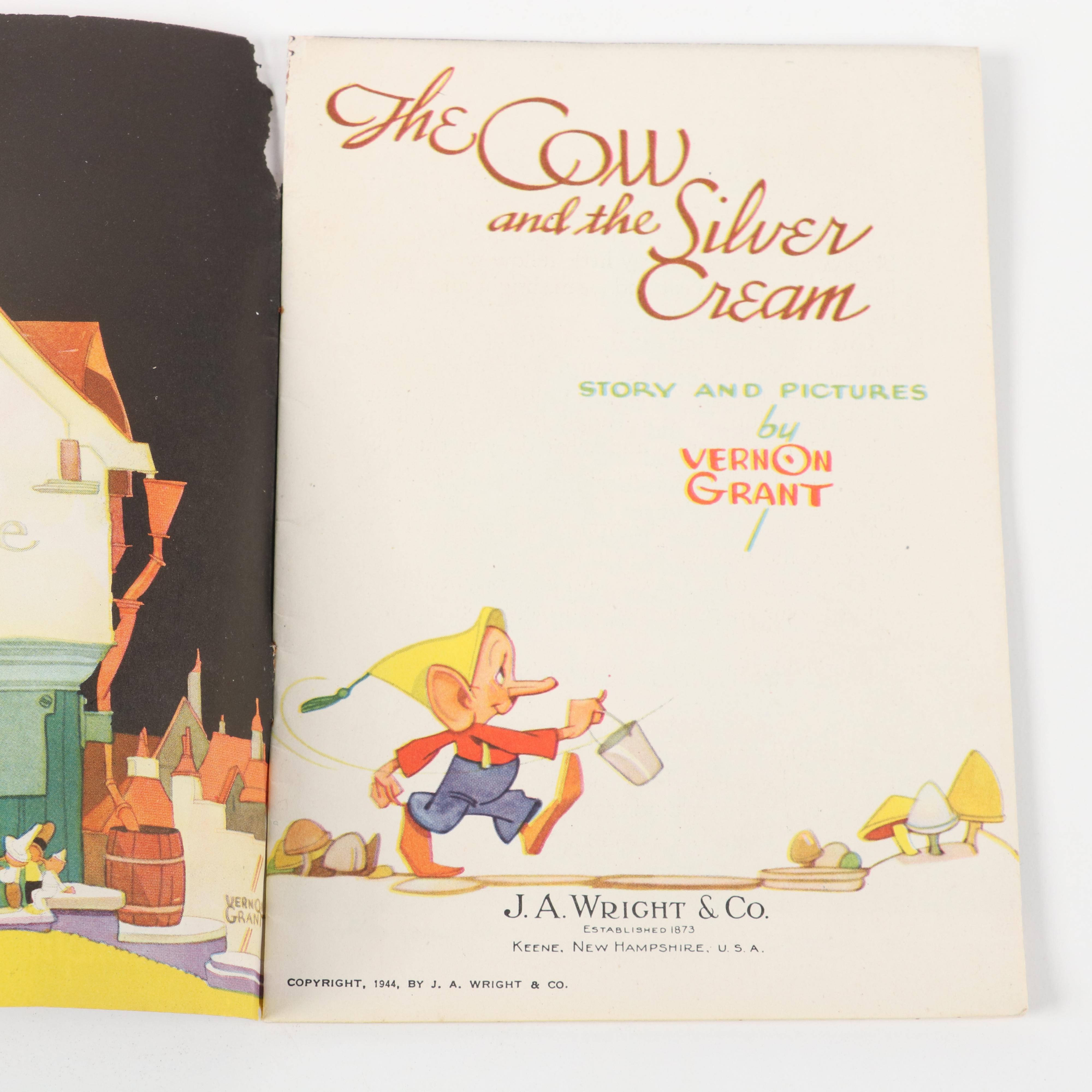 Vernon Grant Children's Books Including "Tinker Tim" and "Mother Goose"