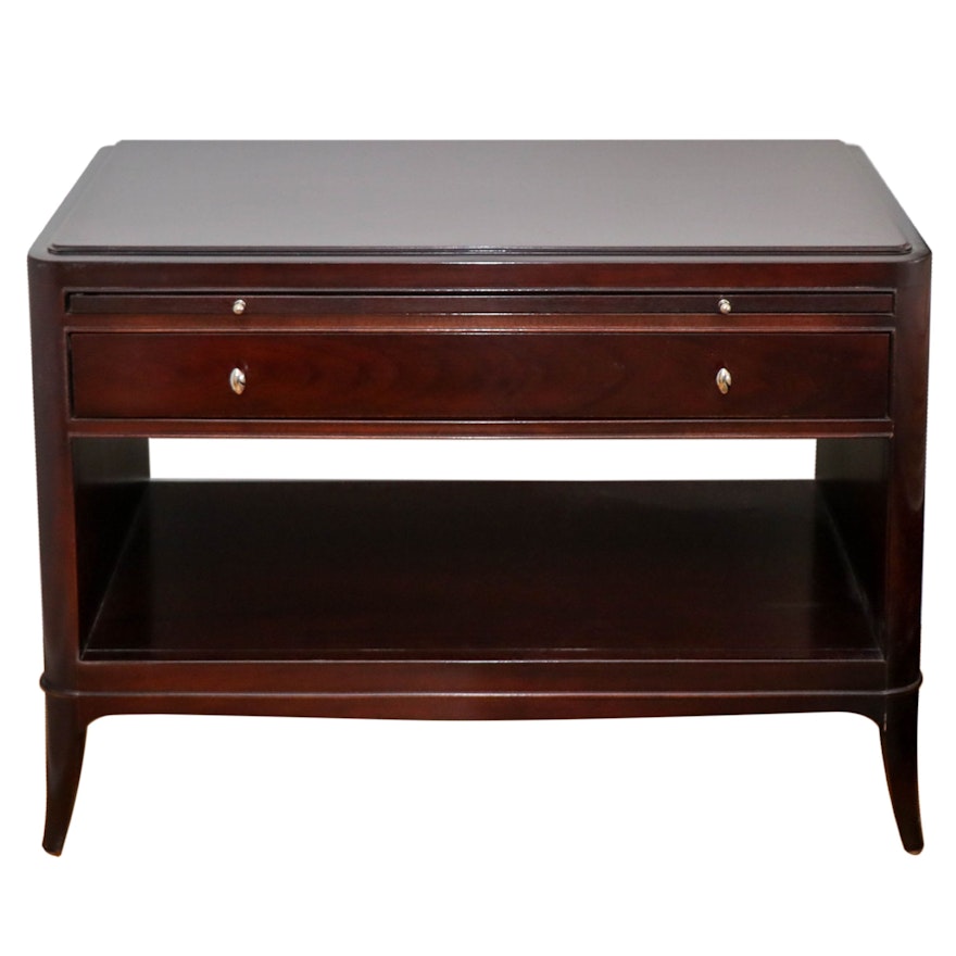 Barbara Barry Collection for Baker Mahogany Bedside Table