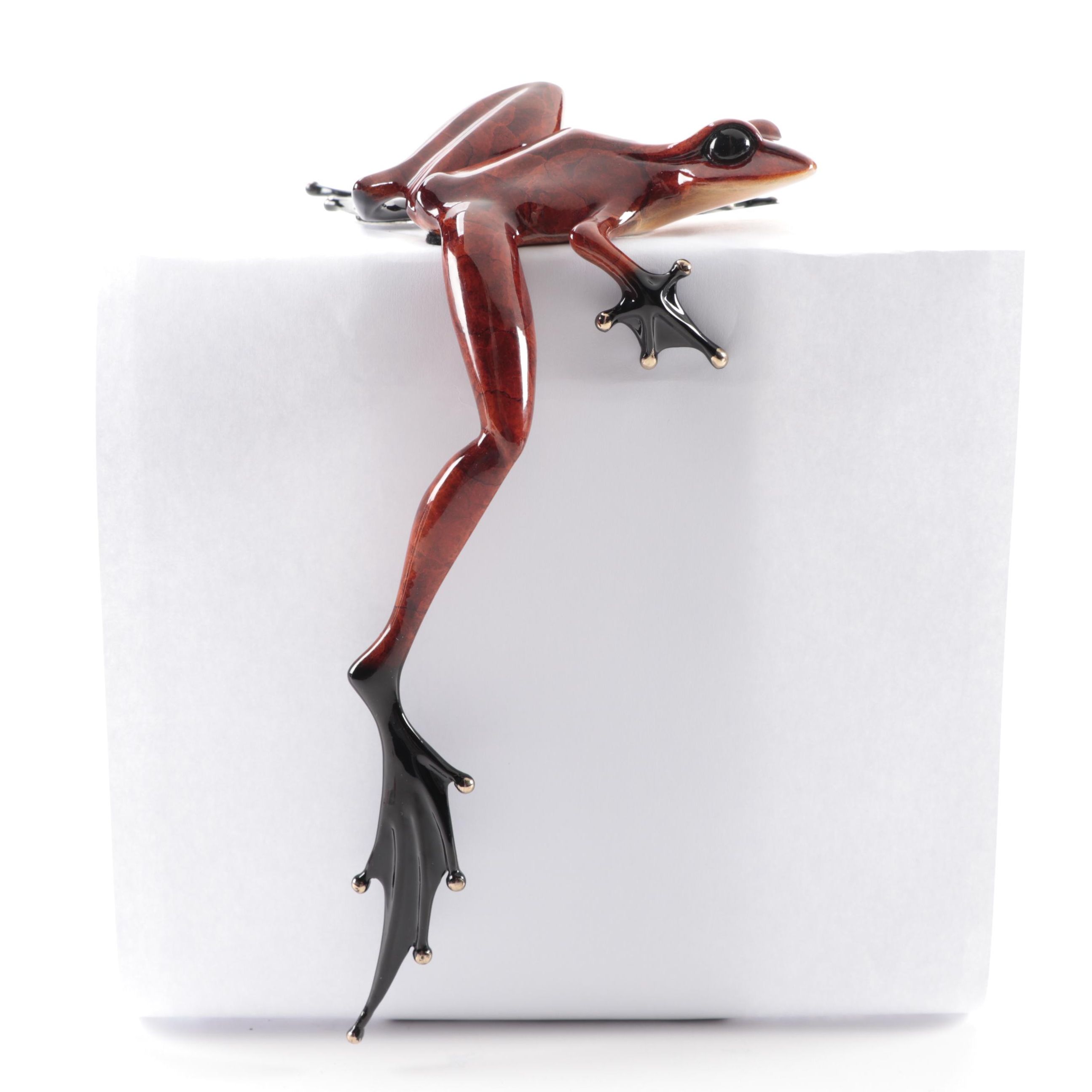 Tim Cotterill "Frogman" Cast Bronze Sculpture "Hung Over"