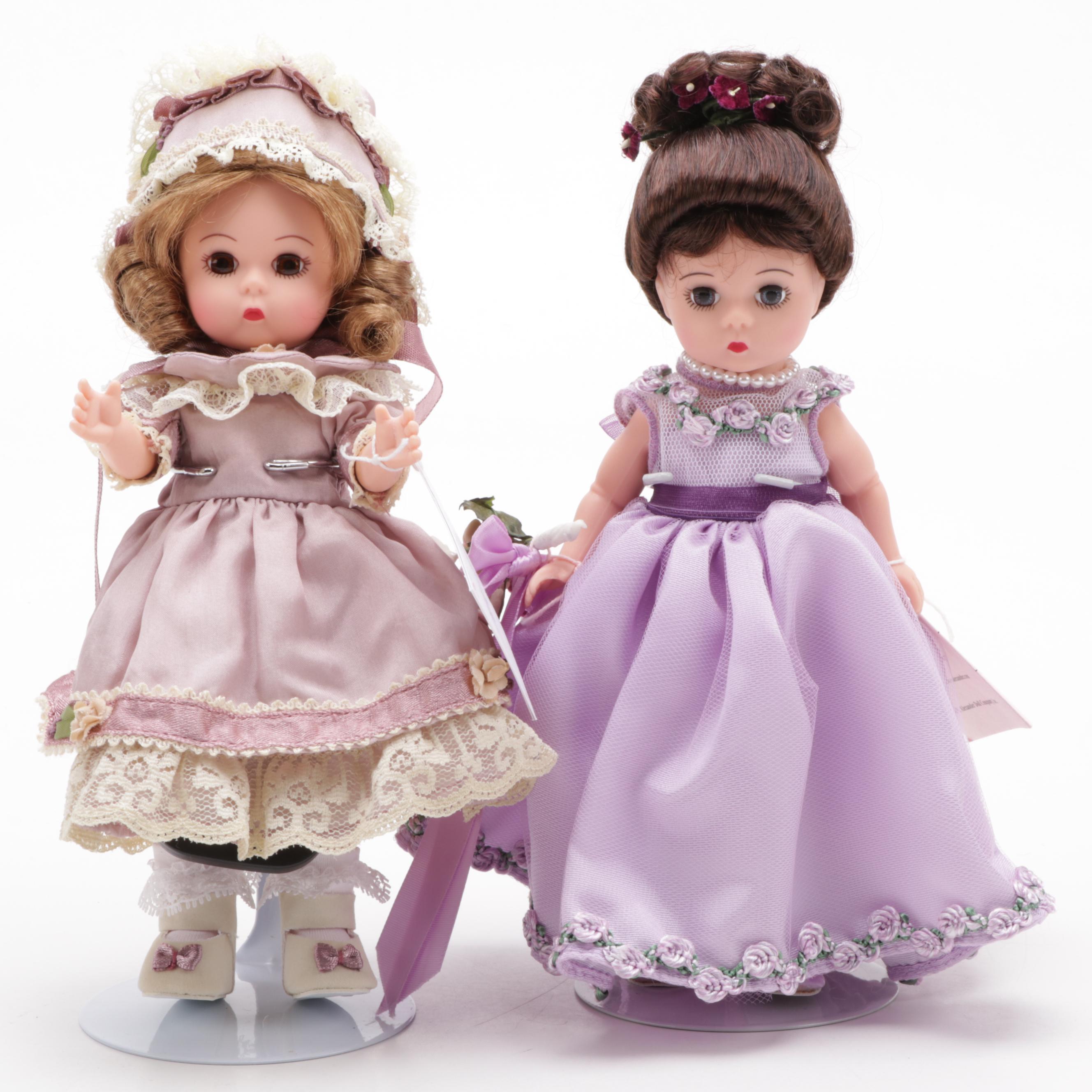 Madame Alexander Dolls, Including "Crayola Blue" and More