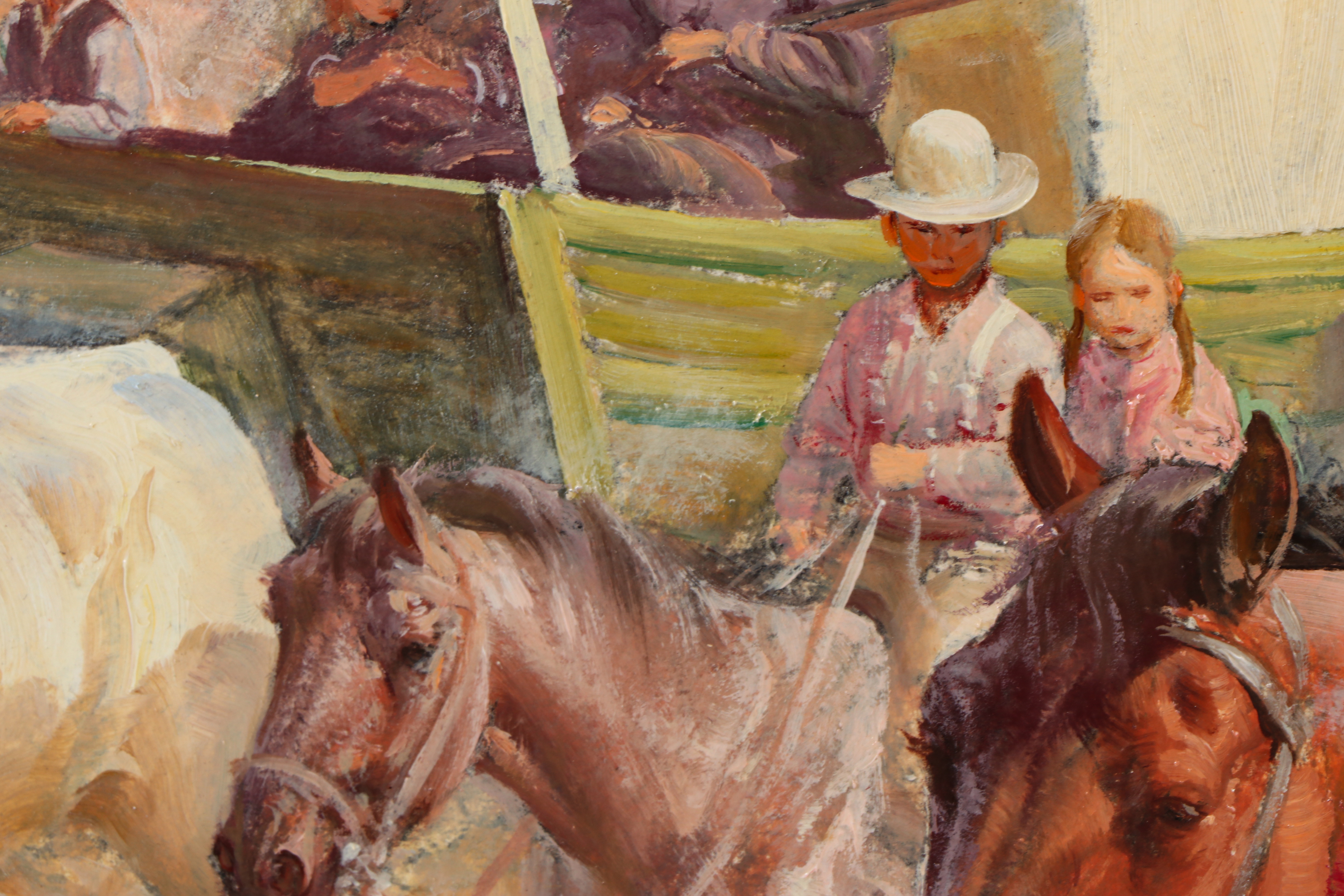 John F. Clymer Oil Painting "The Oregon Trail," 1967