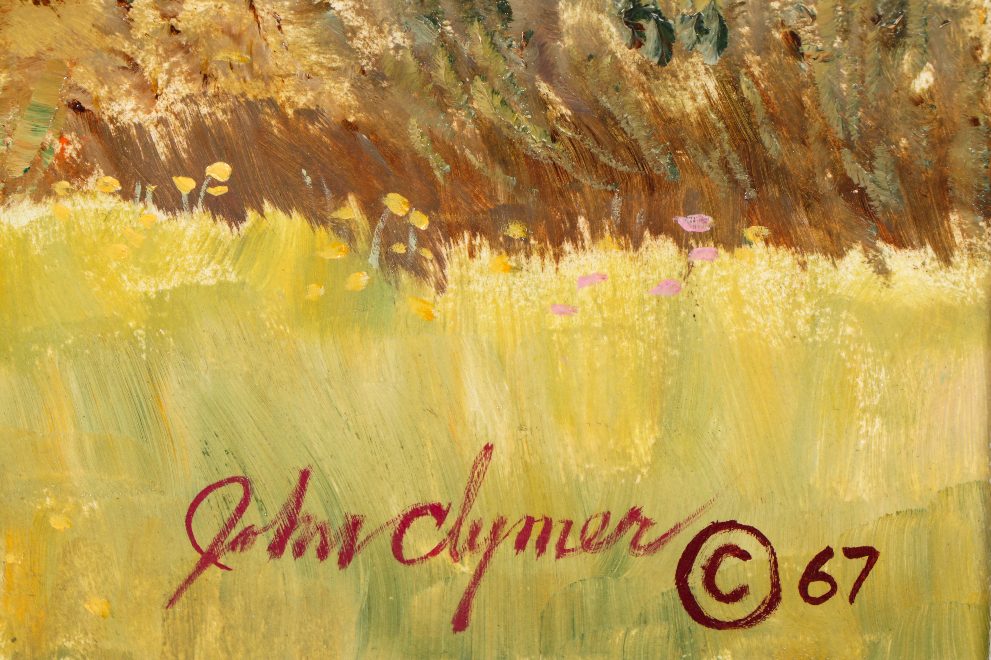 John F. Clymer Oil Painting "The Oregon Trail," 1967