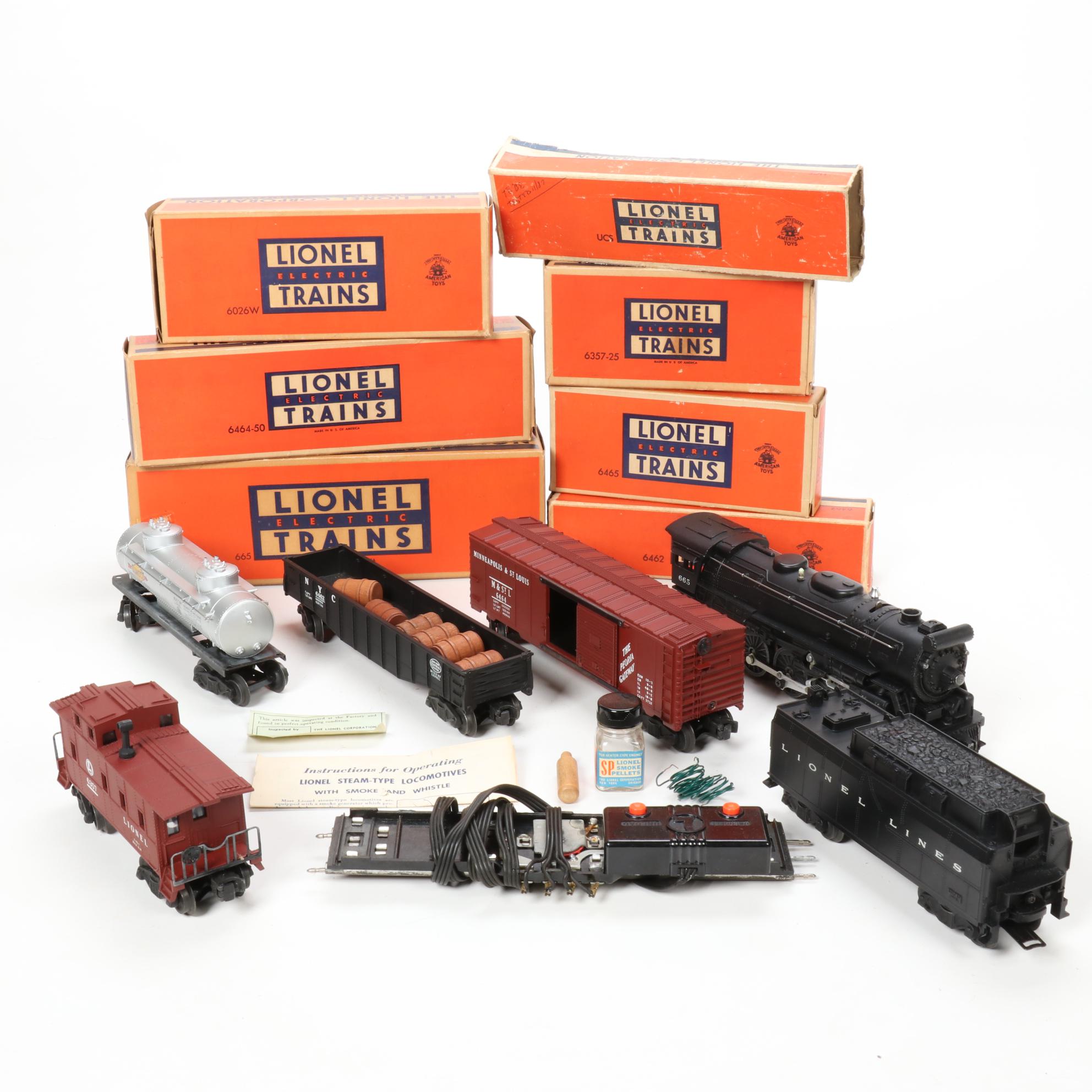 Lionel O Scale 2201WS Train Set, Mid 20th Century