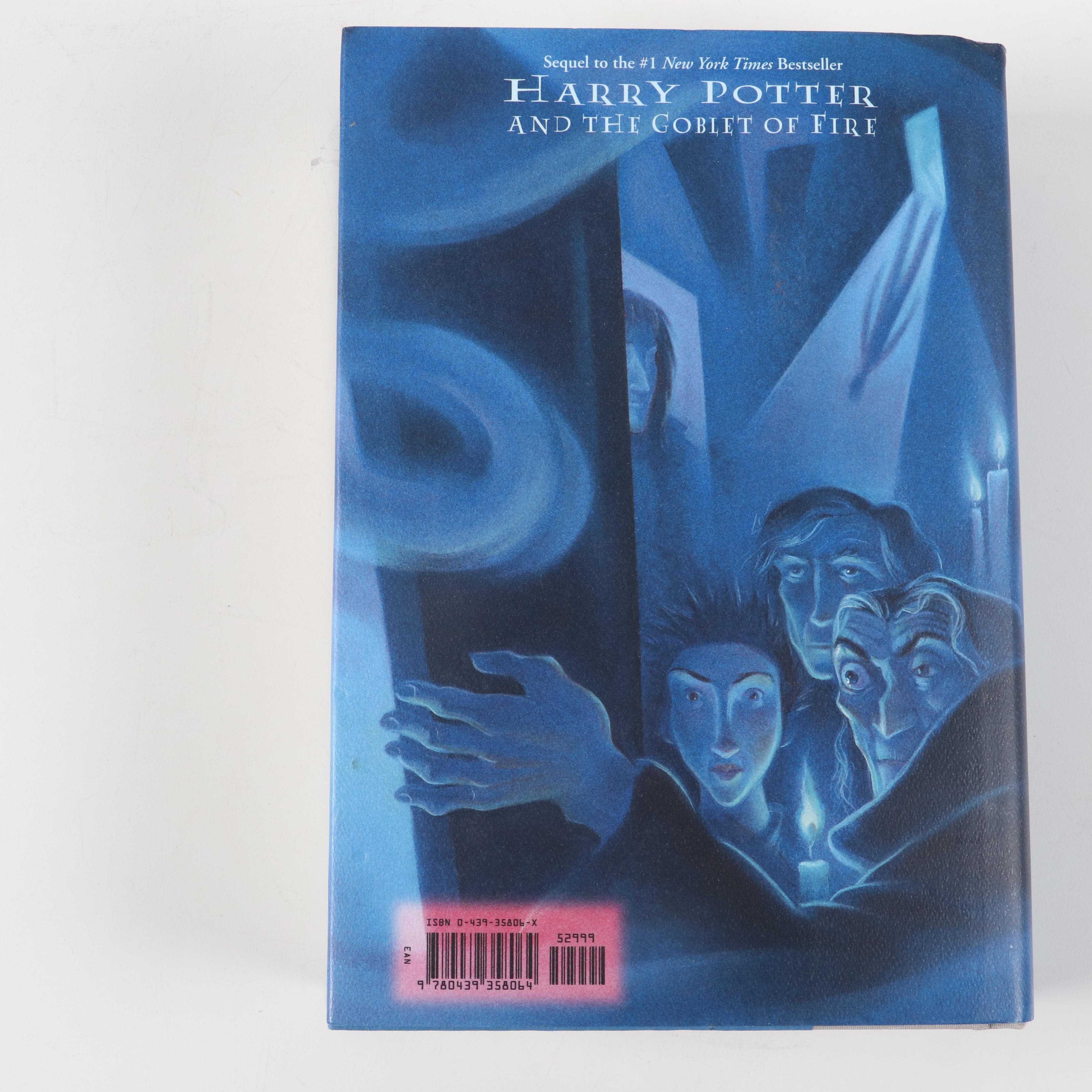 Partial First American Edition "Harry Potter" Series by J. K. Rowling