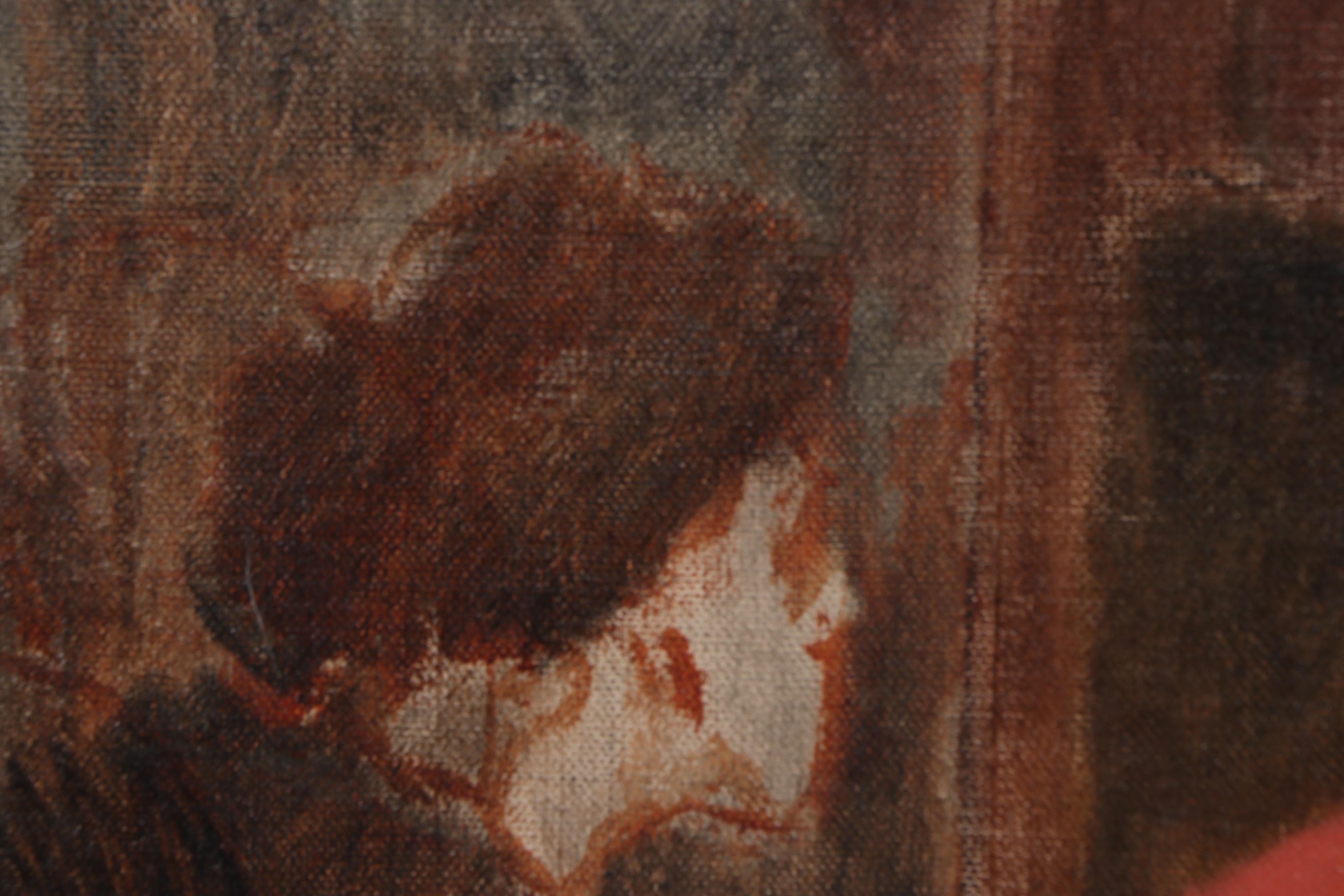 Frank Duveneck Oil Painting "Columbus before the Council of Salamanca," 1886