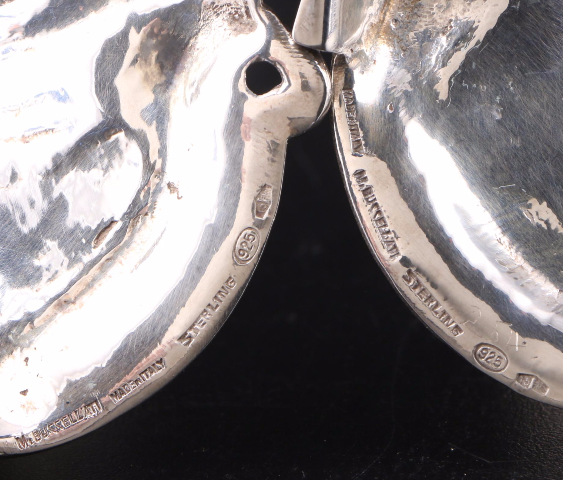 Mario Buccellati Foliate Sterling Silver Candlesticks, 1934–1944