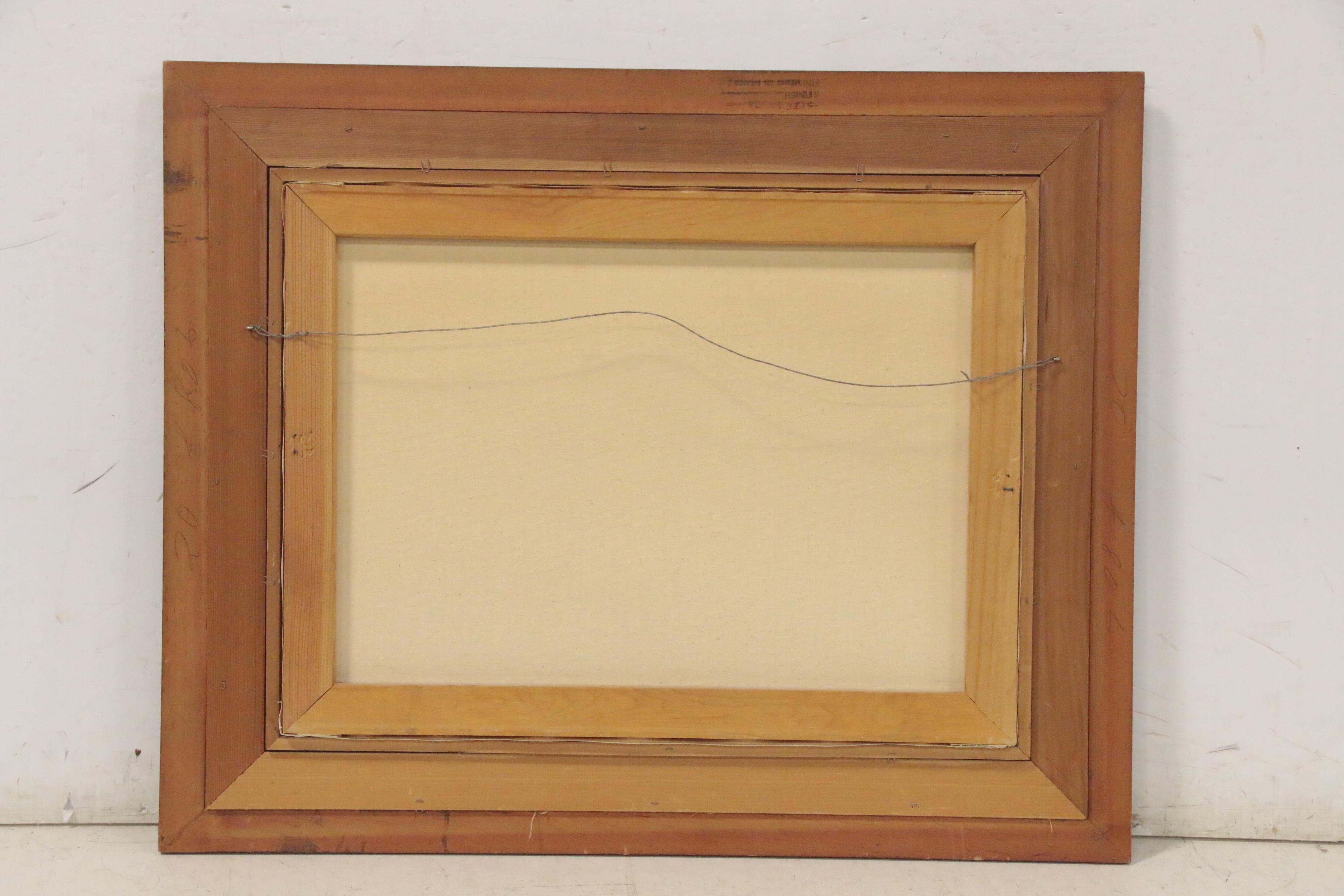 Dale Wilson Oil Painting of Pasture and Barn, Late 20th Century