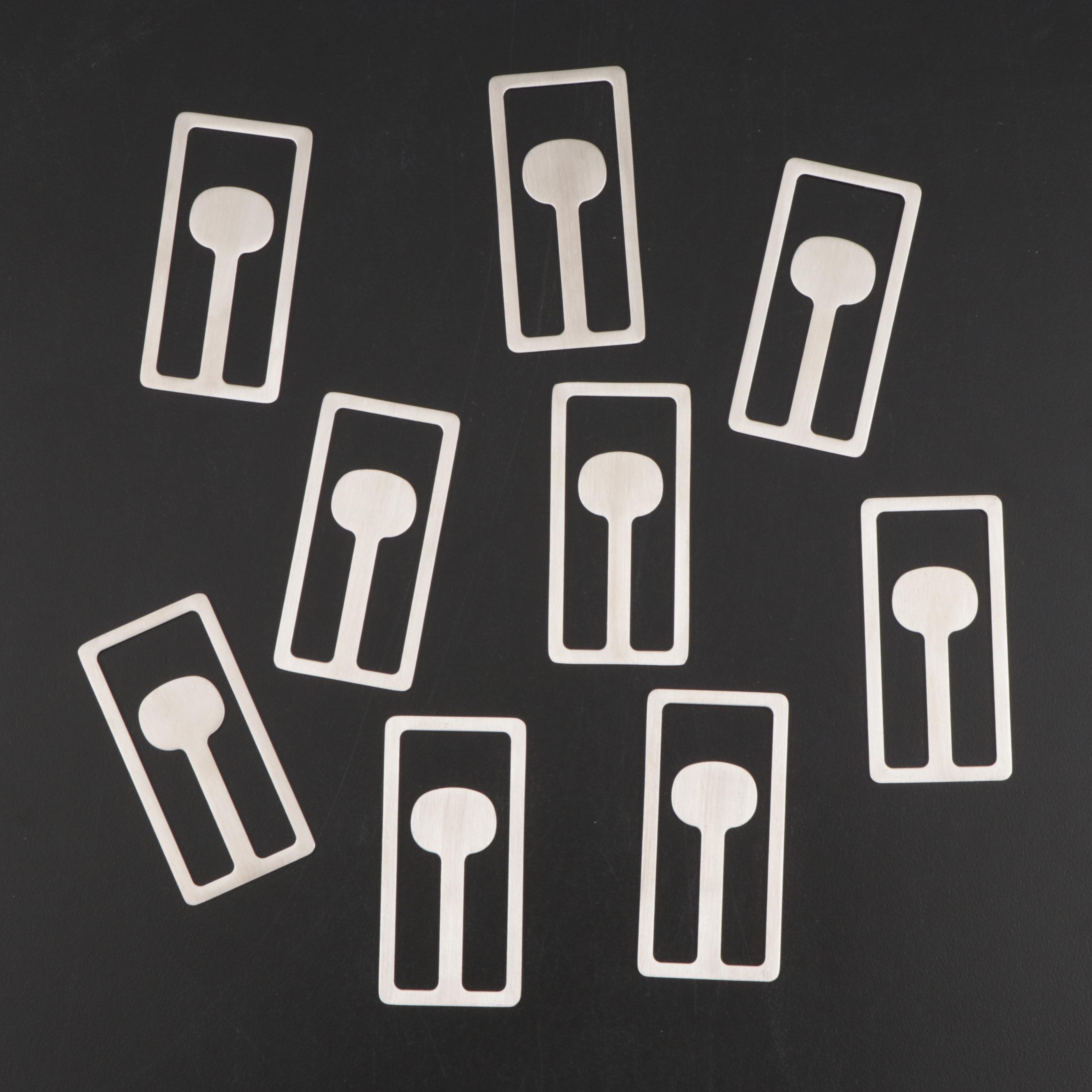 Georg Jensen Stainless Steel Money Clips