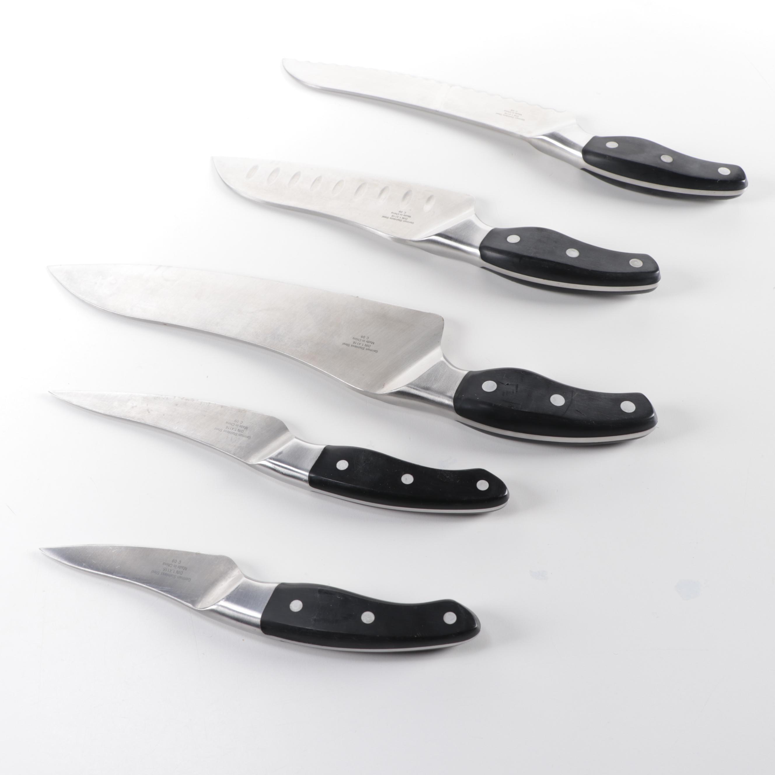 Amway iCook 5-Piece Stainless Steel Knife Set