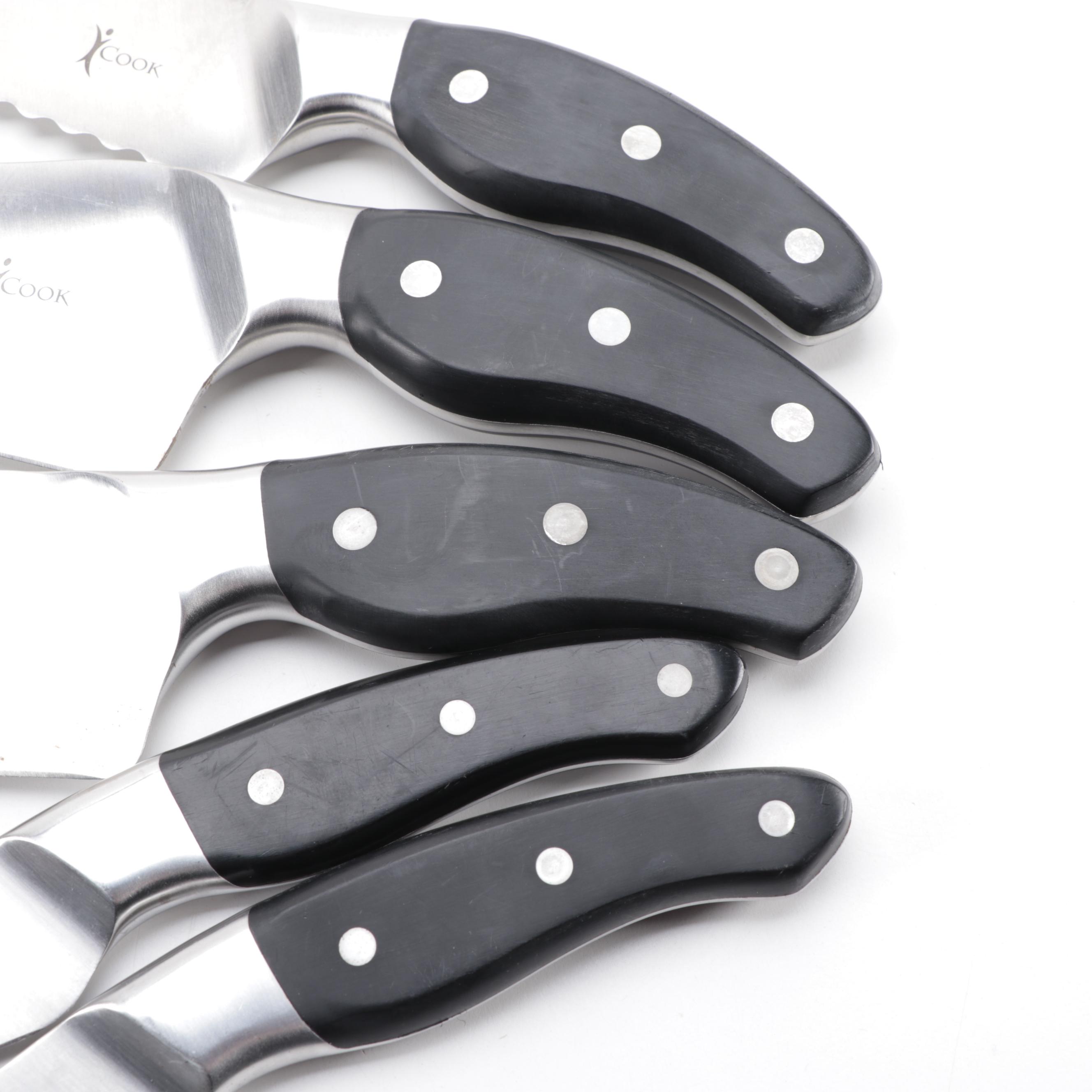 Amway iCook 5-Piece Stainless Steel Knife Set