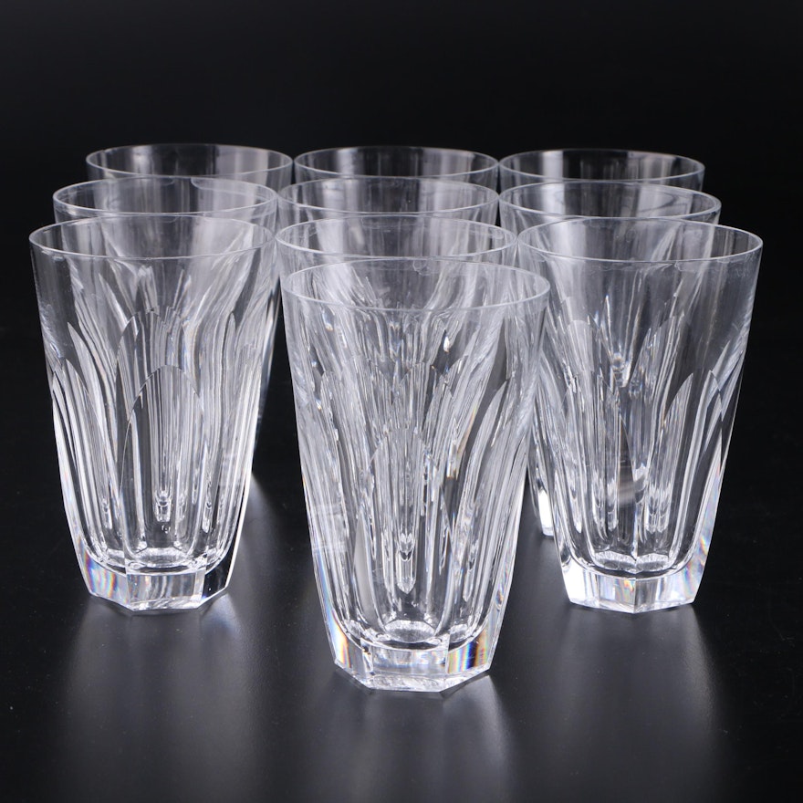 Waterford Crystal "Kathleen" Highball Glasses, Late 20th Century