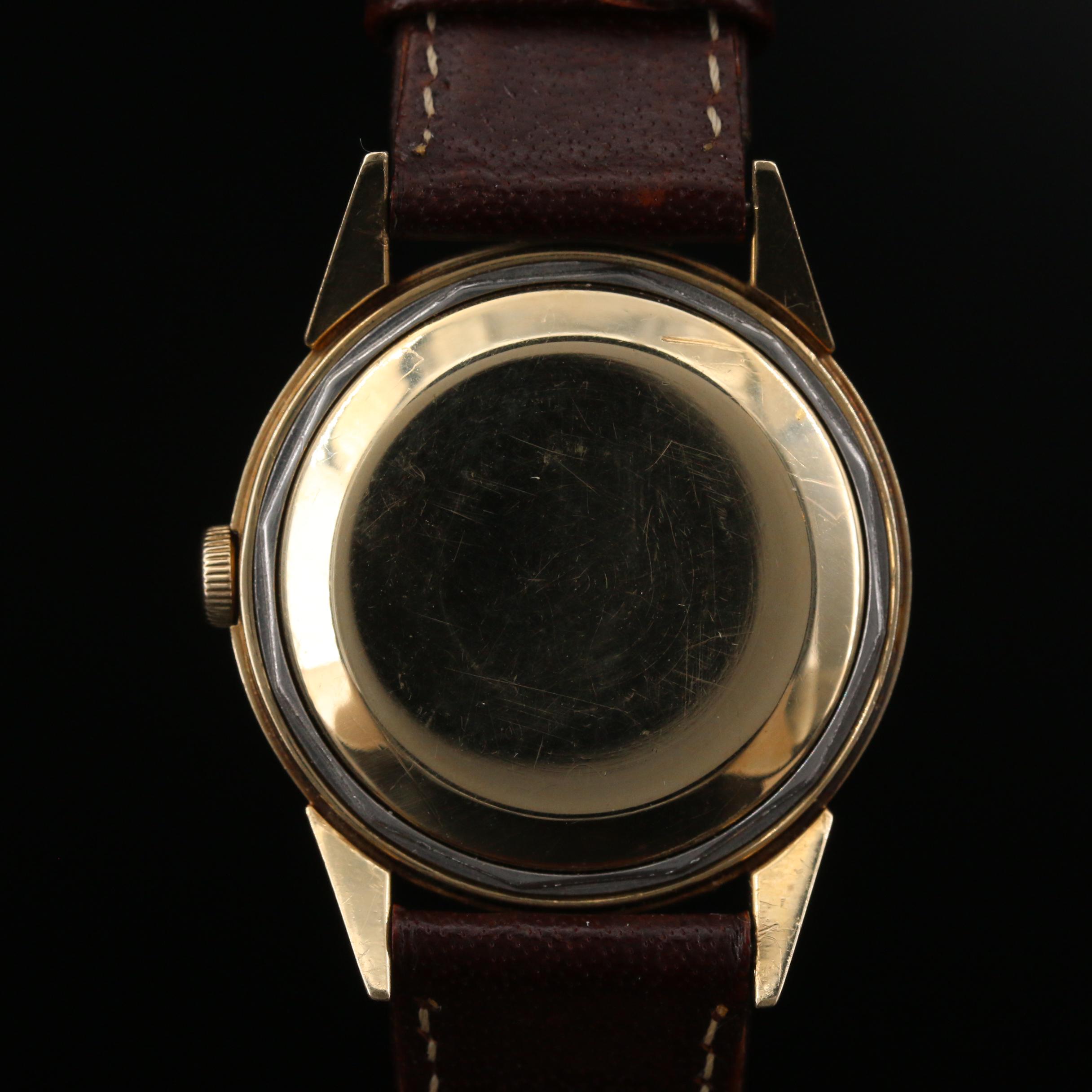 Vintage Girard-Perregaux Gyromatic 14K Yellow Gold Watch