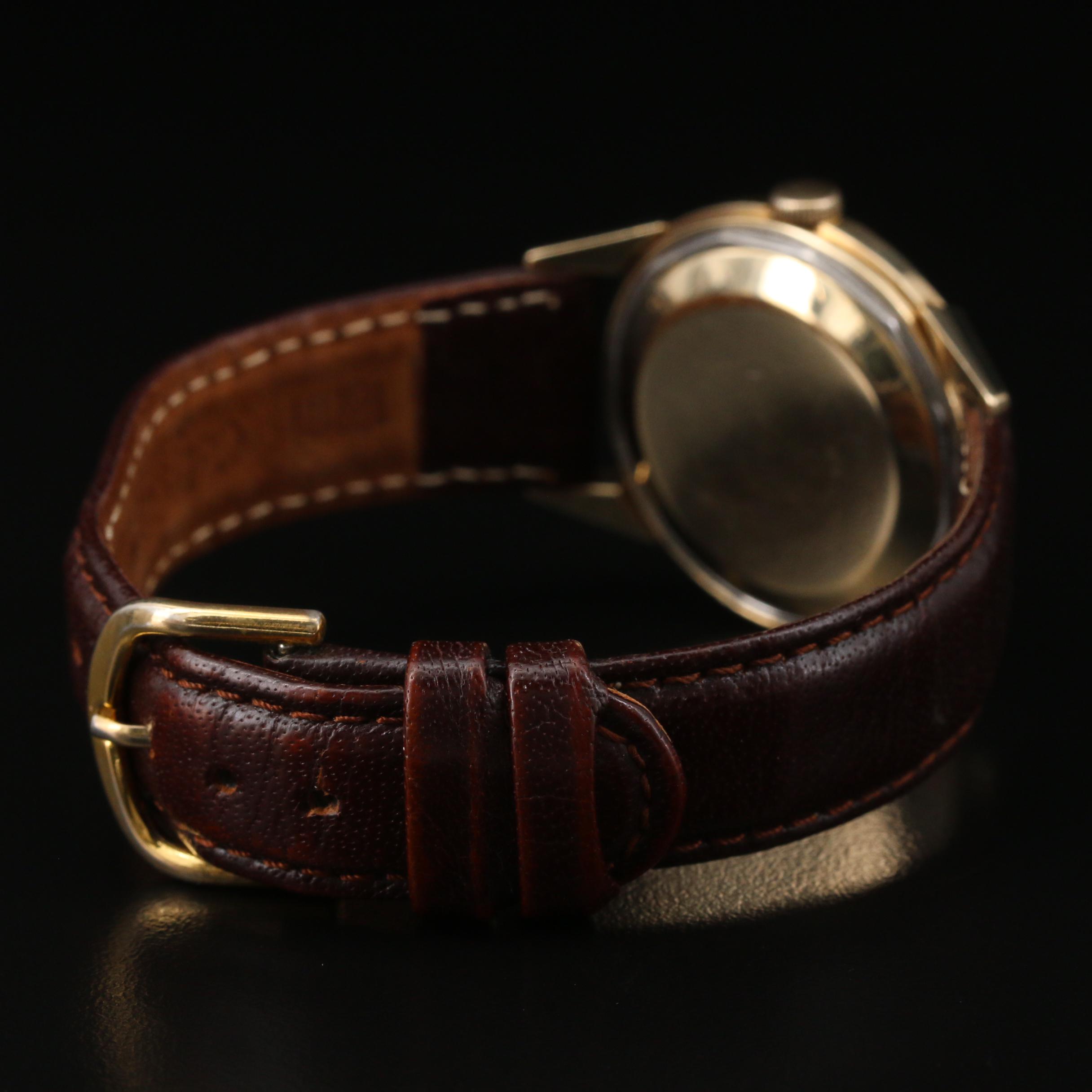 Vintage Girard-Perregaux Gyromatic 14K Yellow Gold Watch