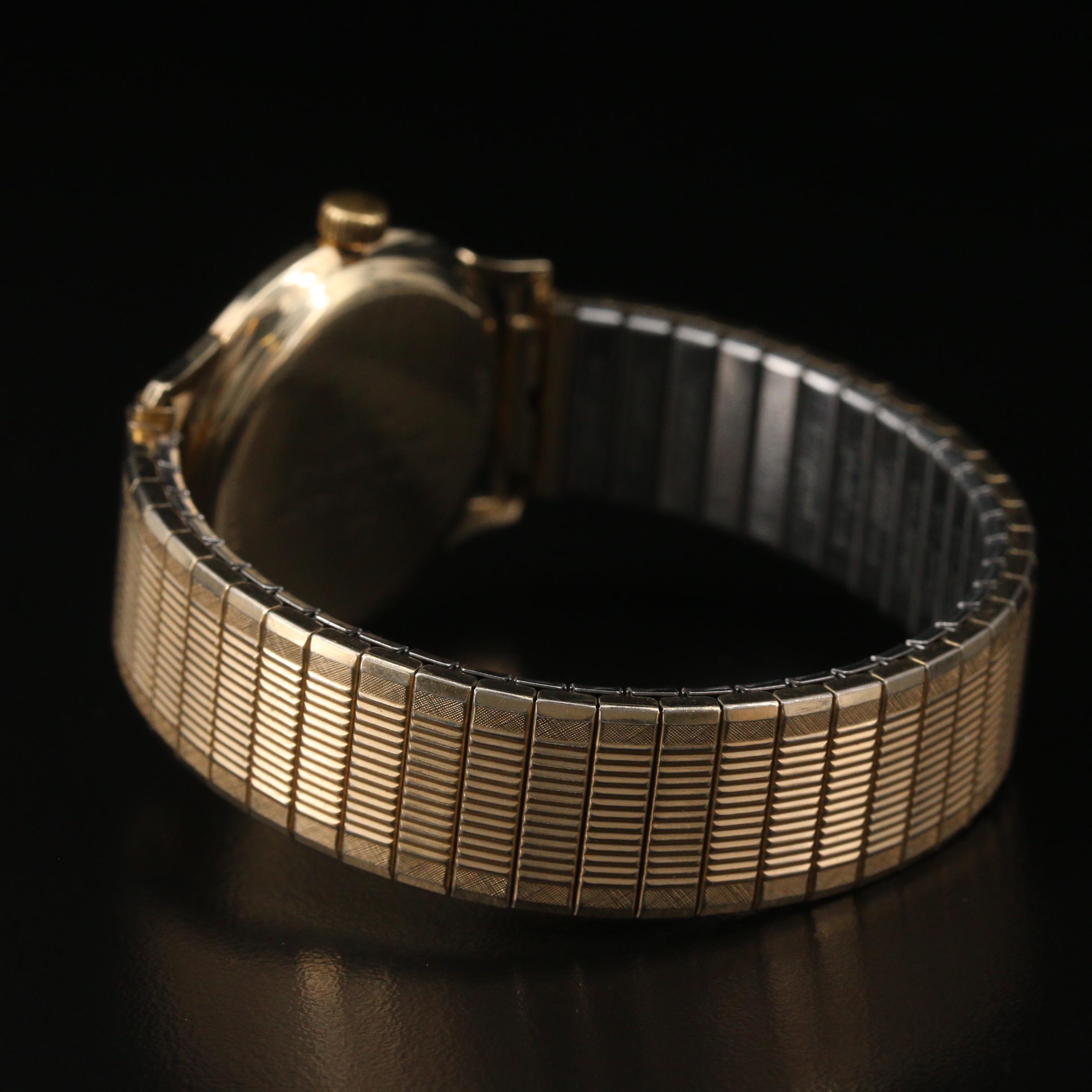 Vintage Hamilton Masterpiece Thin-O-Matic 10K Gold Automatic Watch