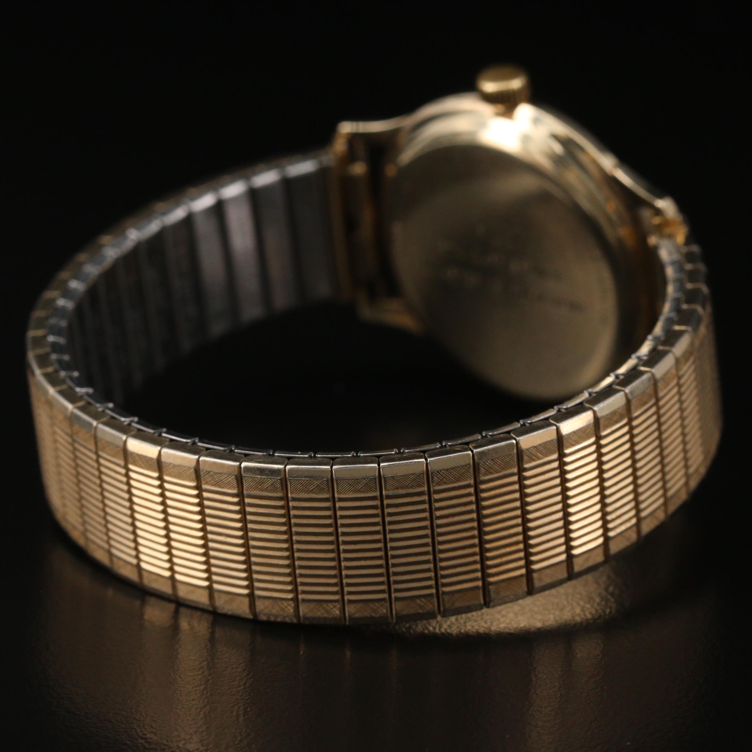 Vintage Hamilton Masterpiece Thin-O-Matic 10K Gold Automatic Watch