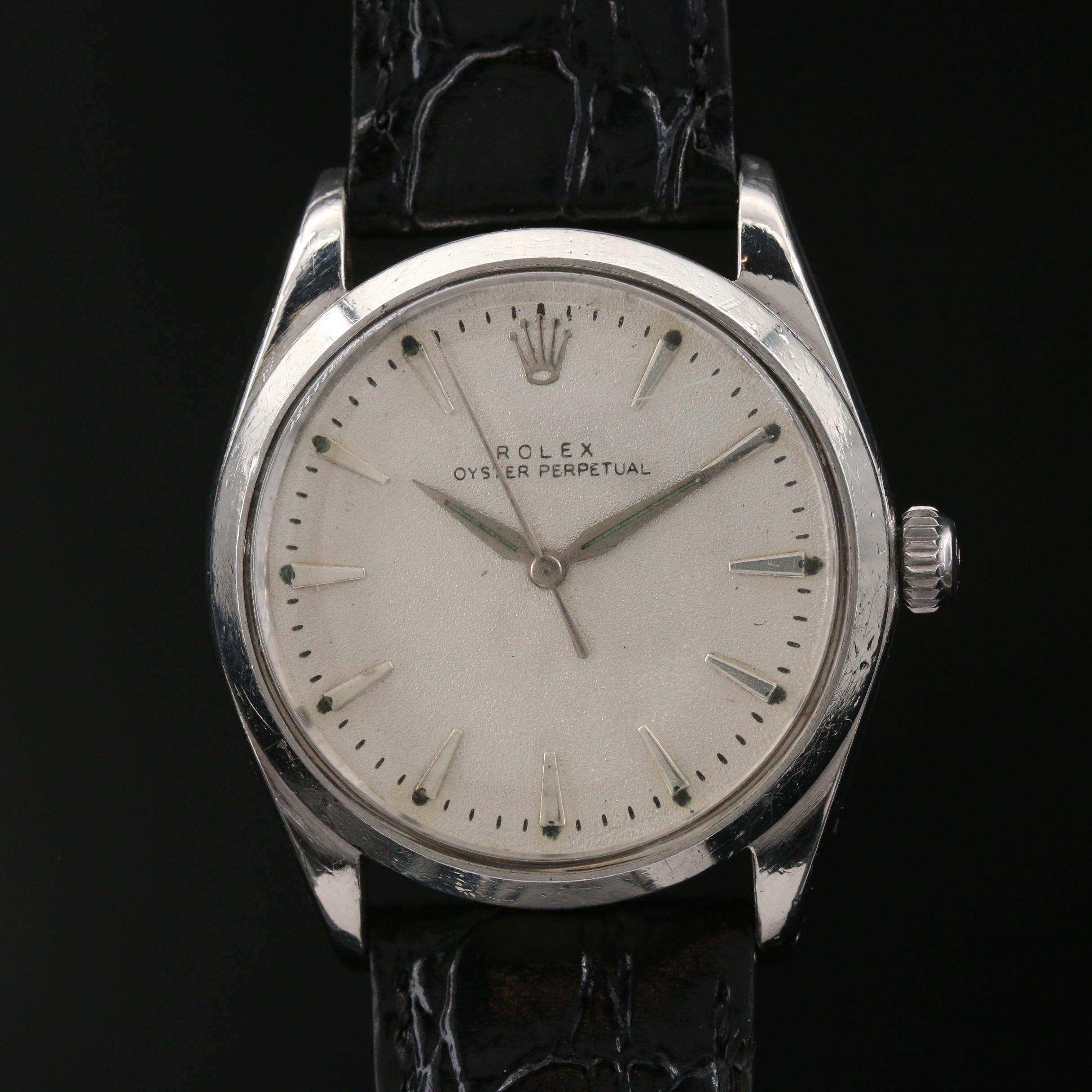 1964 Rolex Oyster Perpetual Stainless Steel Automatic Watch