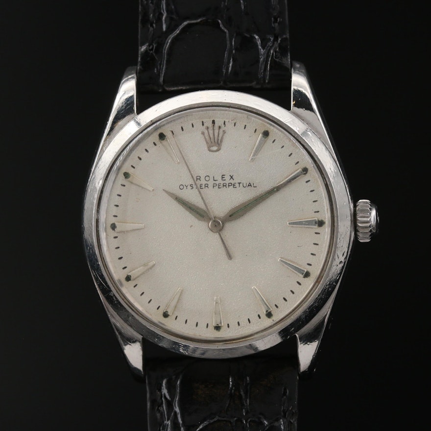 1964 Rolex Oyster Perpetual Stainless Steel Automatic Wristwatch