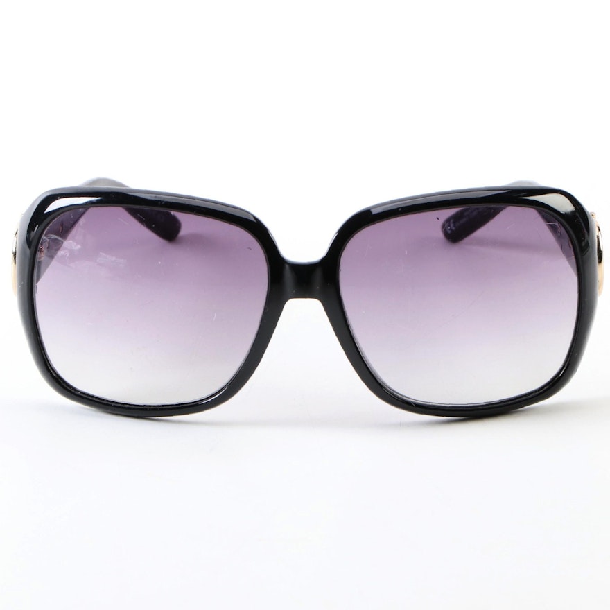 Gucci 3099/S Horsebit Black Square Sunglasses