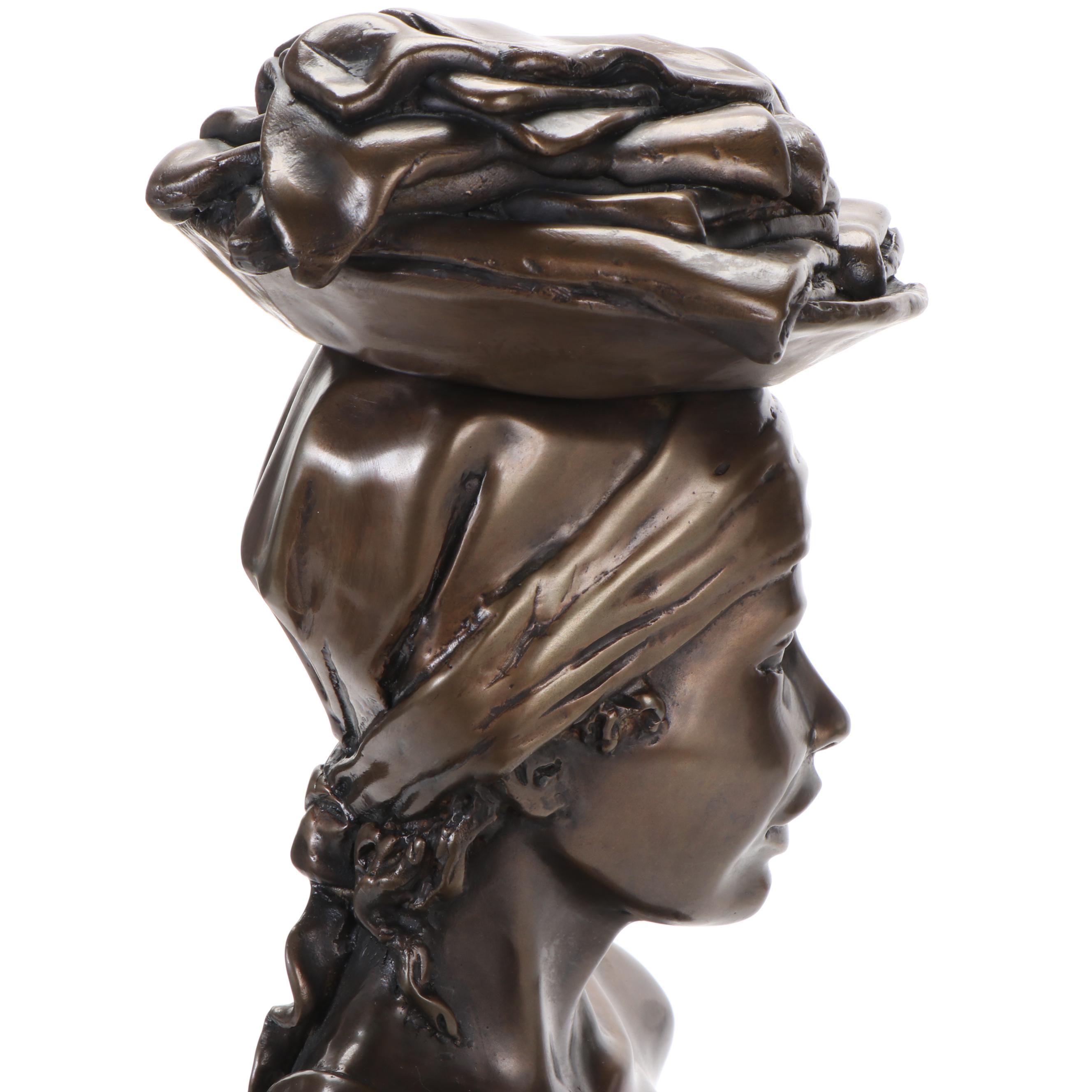 Tom Bowers Bronze Figural Sculpture, 1998