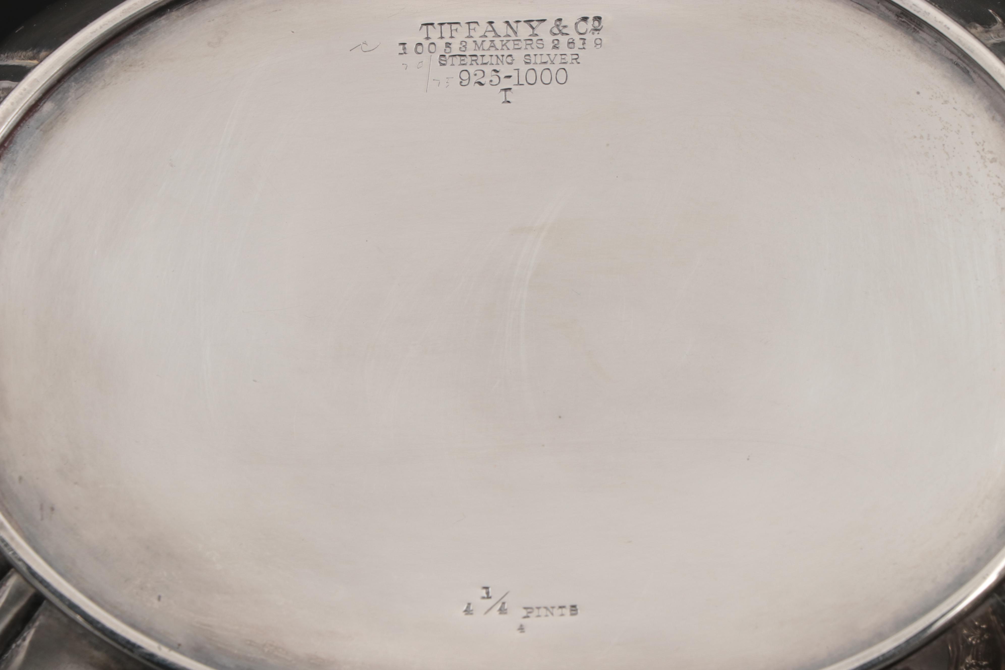 Tiffany & Co. "English King" Sterling Silver Tea Set, Late 19th/Early 20th C.