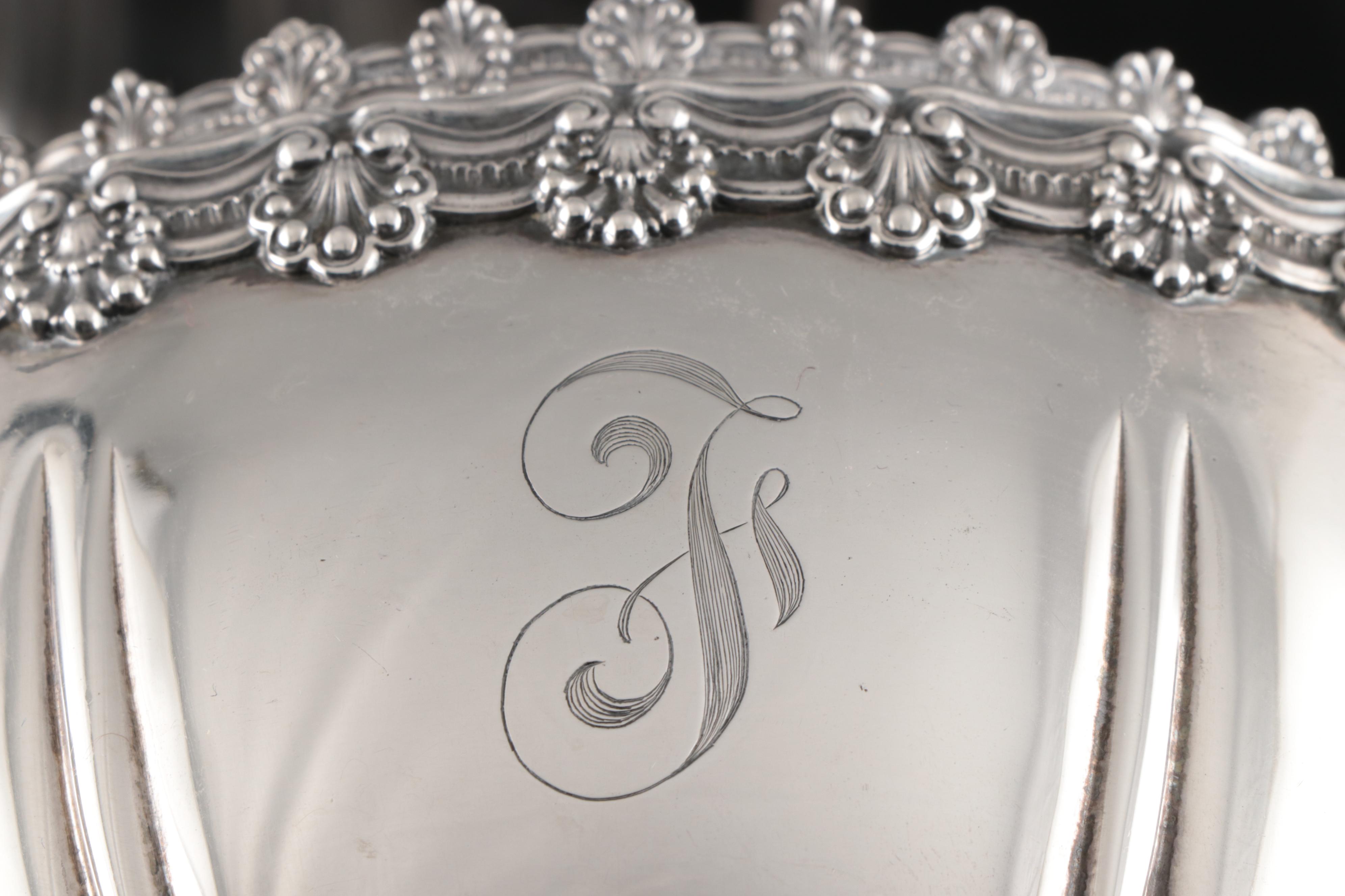 Tiffany & Co. "English King" Sterling Silver Tea Set, Late 19th/Early 20th C.