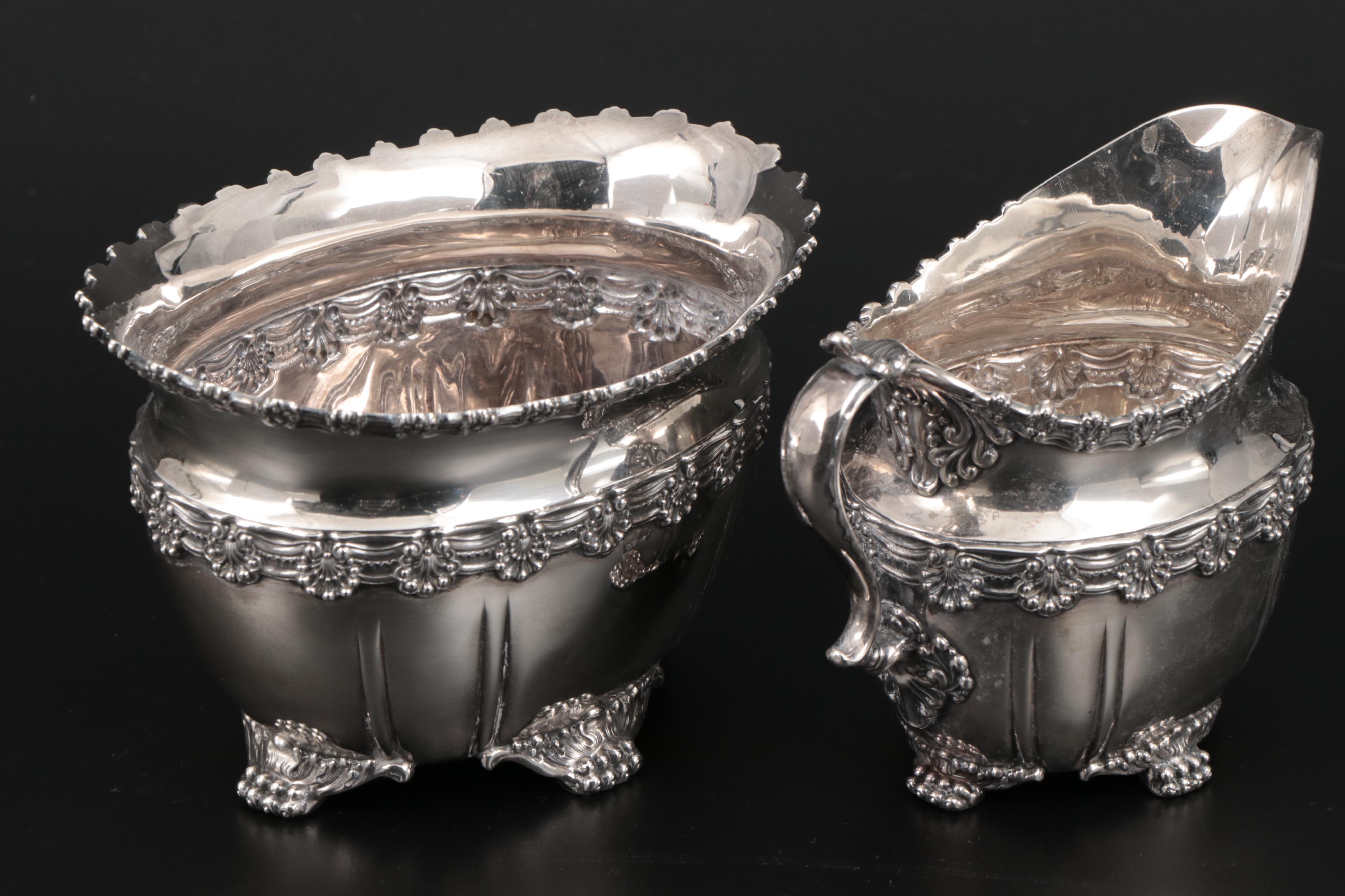 Tiffany & Co. "English King" Sterling Silver Tea Set, Late 19th/Early 20th C.