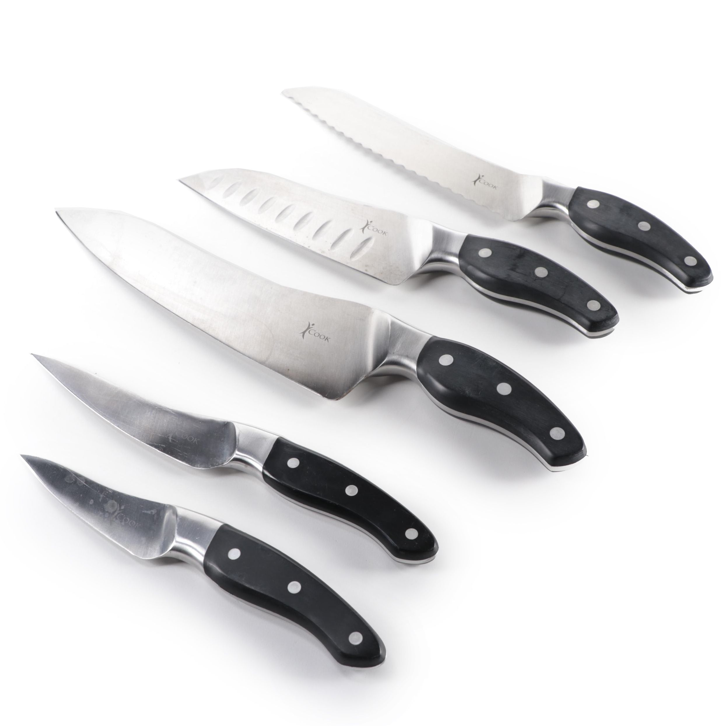 Amway iCook 5-Piece Stainless Steel Knife Set