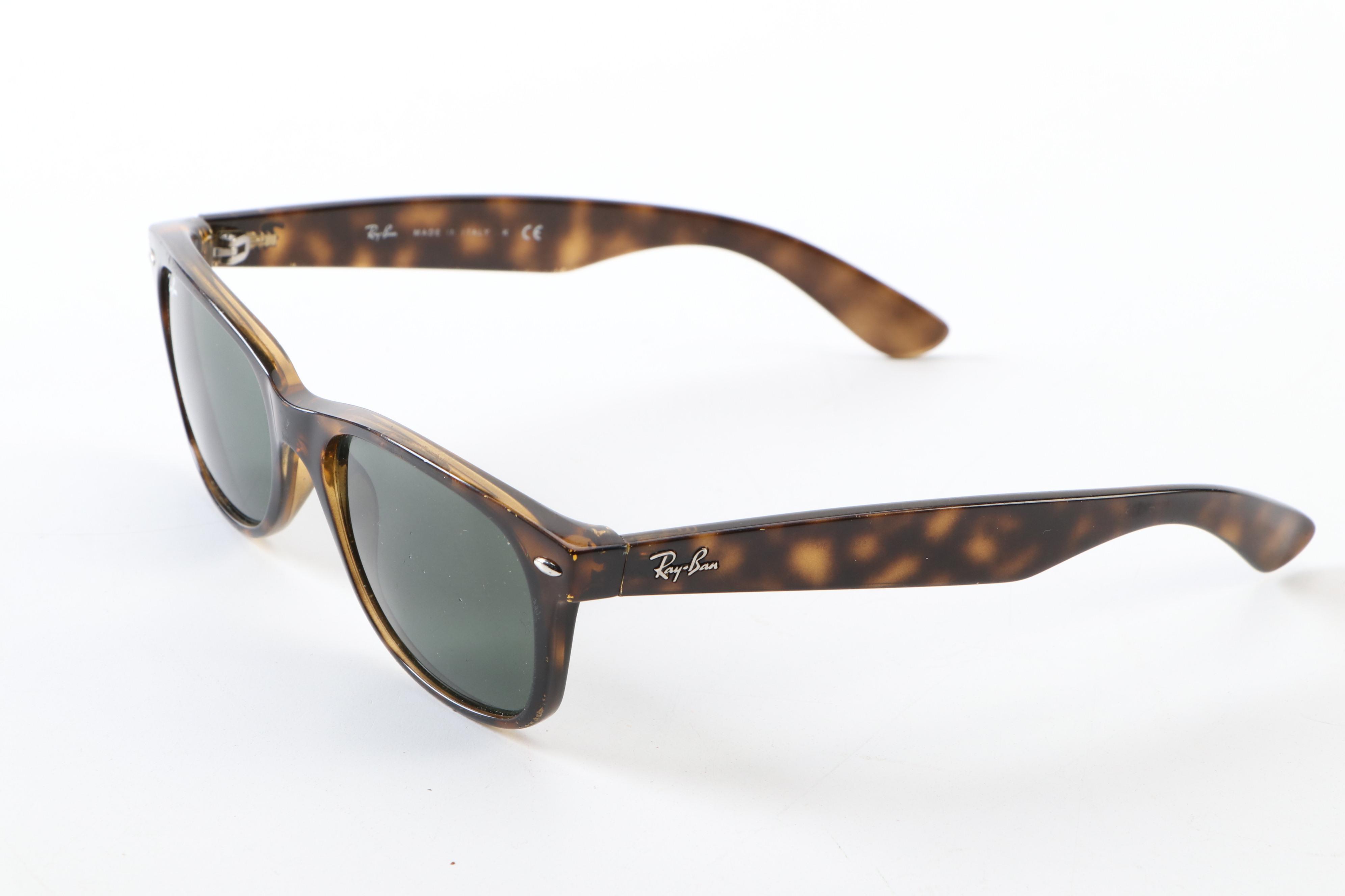 Ray-Ban RB2132 New Wayfarer Sunglasses in Tortoiseshell