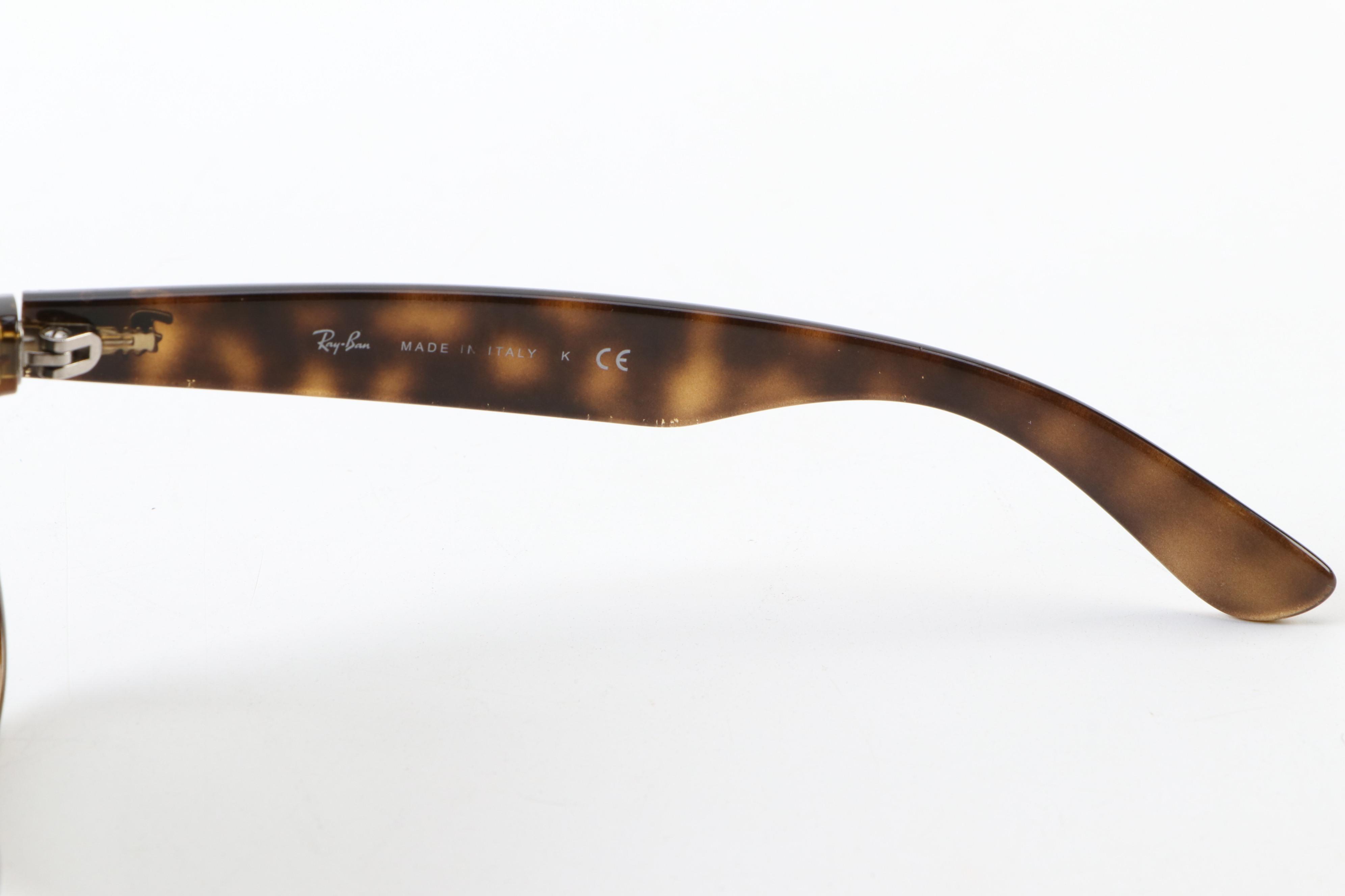 Ray-Ban RB2132 New Wayfarer Sunglasses in Tortoiseshell