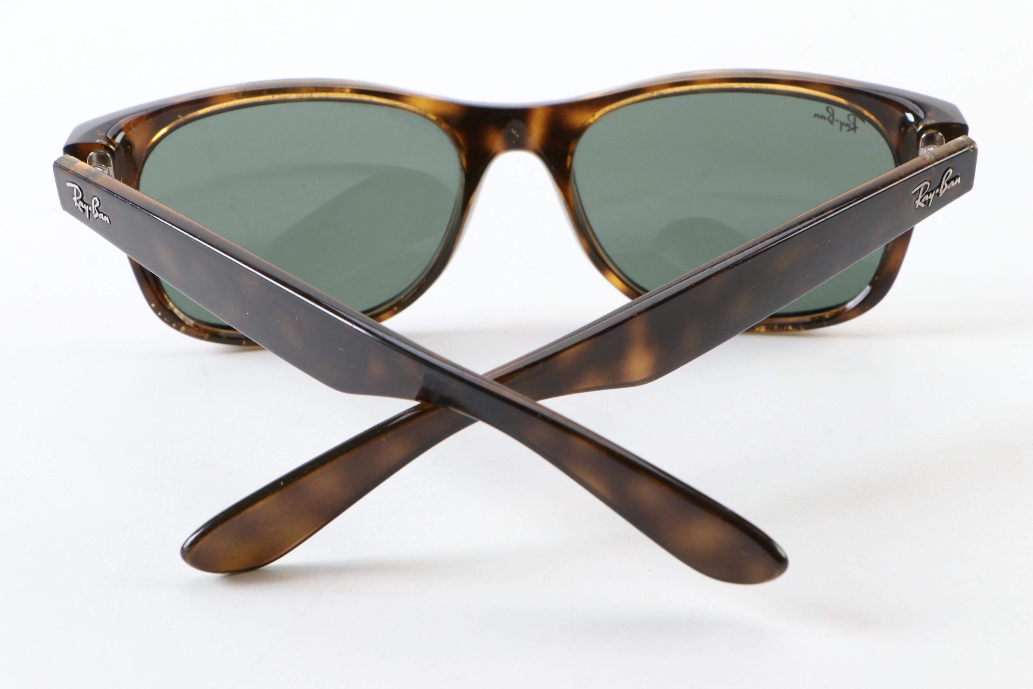 Ray-Ban RB2132 New Wayfarer Sunglasses in Tortoiseshell