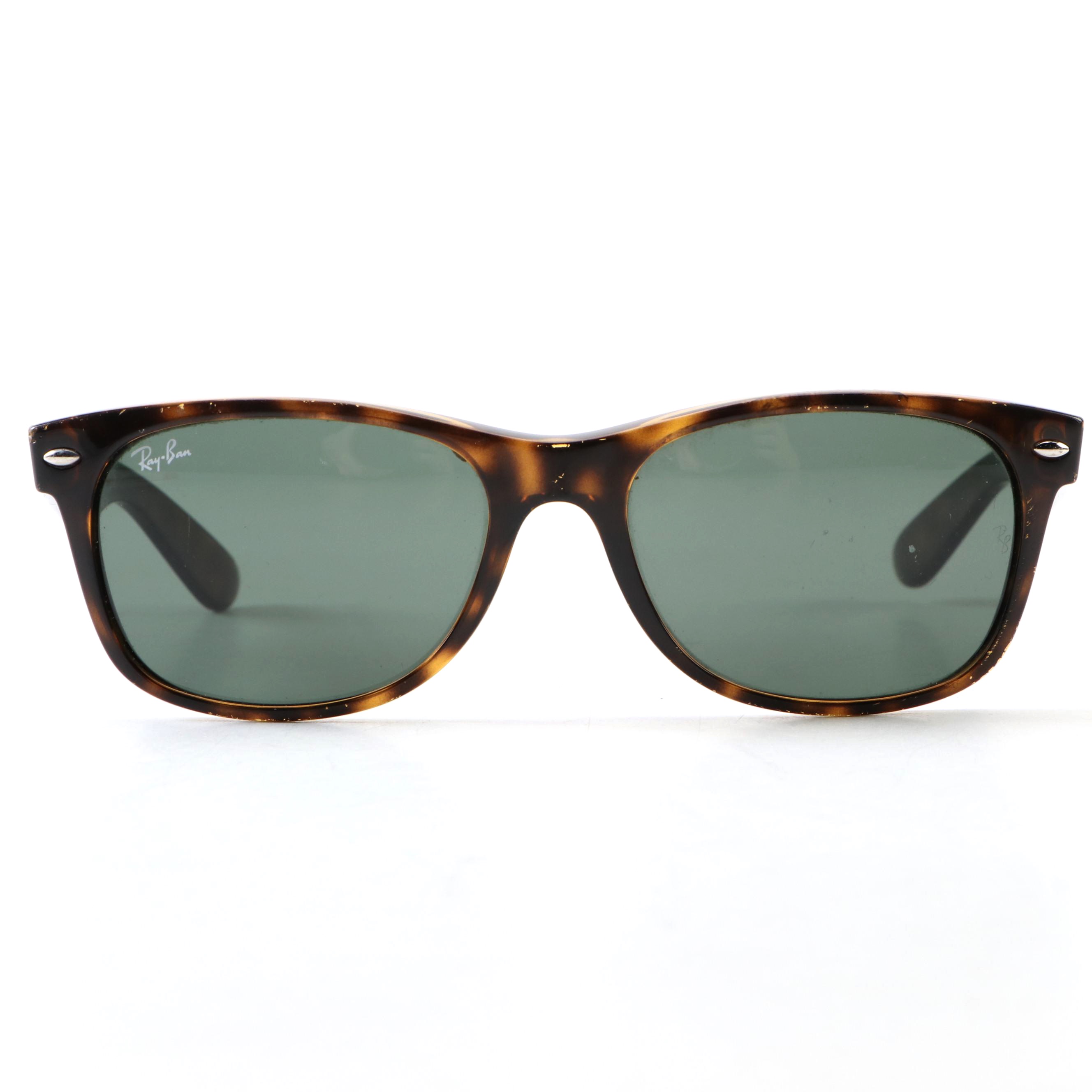 Ray-Ban RB2132 New Wayfarer Sunglasses in Tortoiseshell