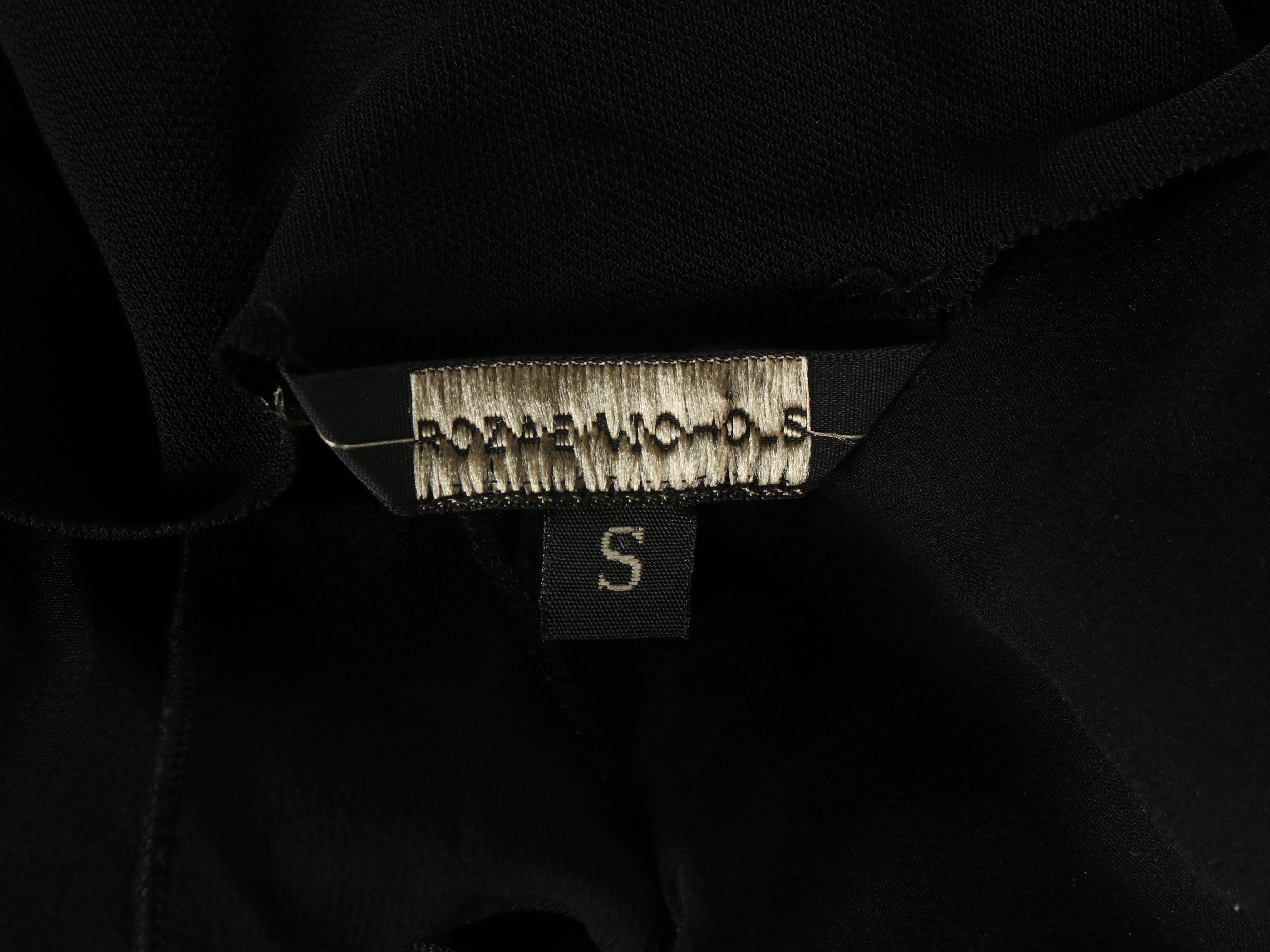 Susana Monaco and Rozae Nichols Black Stretch Knit Sleeveless Dresses